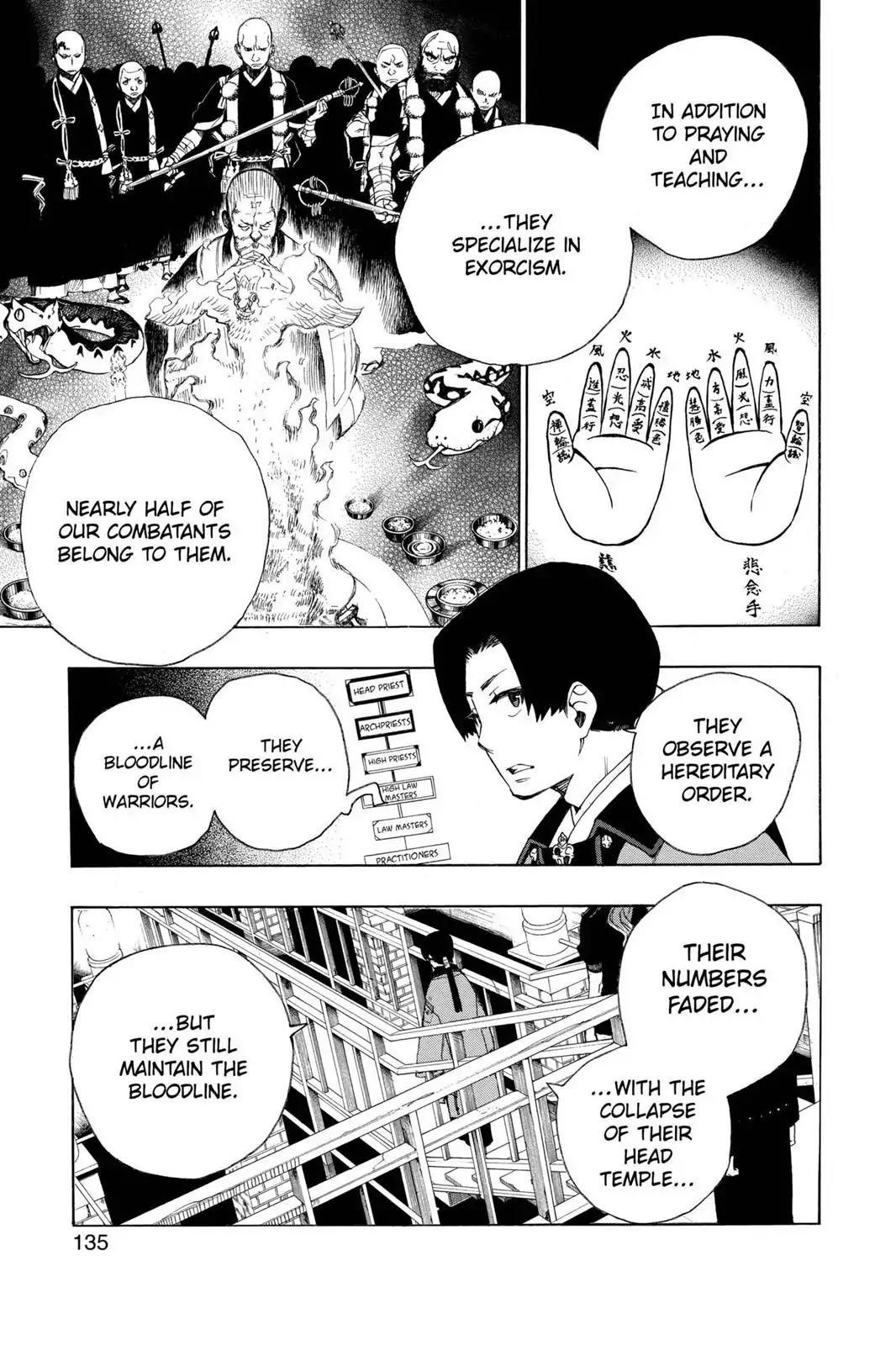 Ao no Exorcist Chapter 18 - Page 34