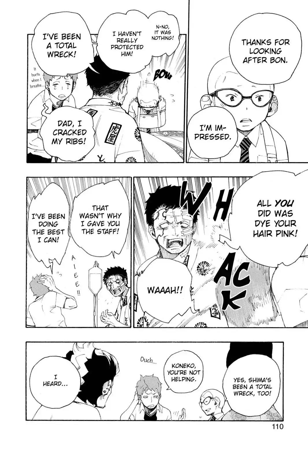 Ao no Exorcist Chapter 18 - Page 10