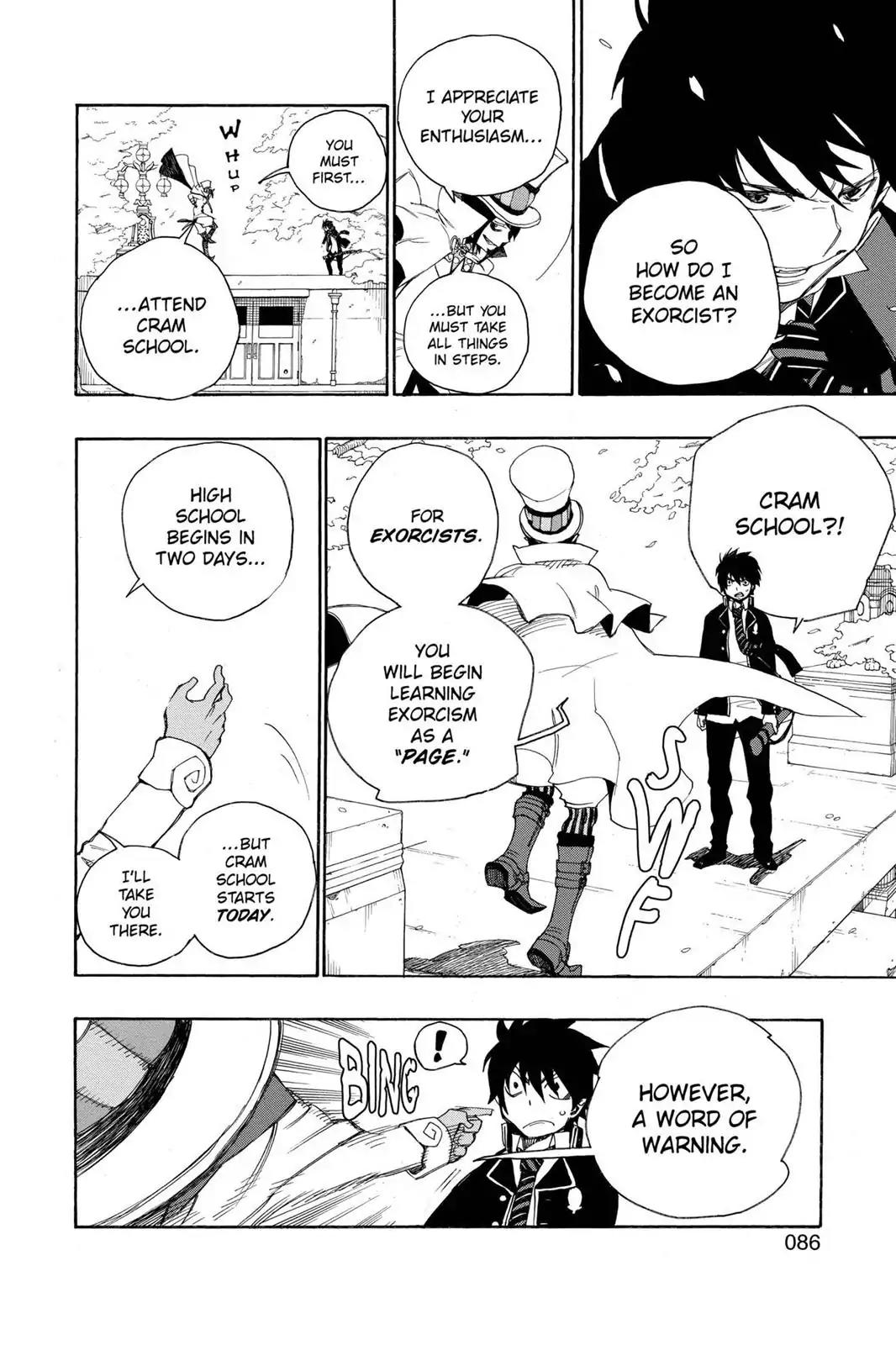Ao no Exorcist Chapter 2 - Page 13