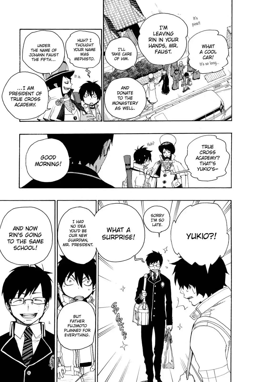 Ao no Exorcist Chapter 2 - Page 3