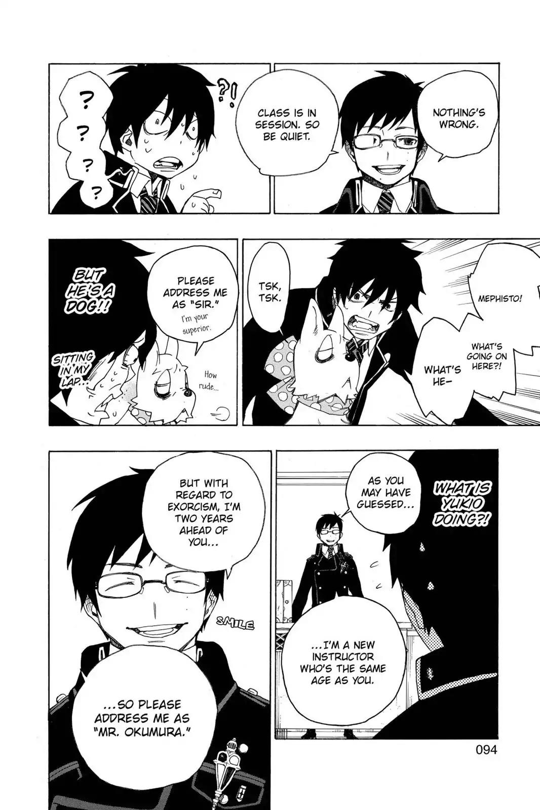 Ao no Exorcist Chapter 2 - Page 21
