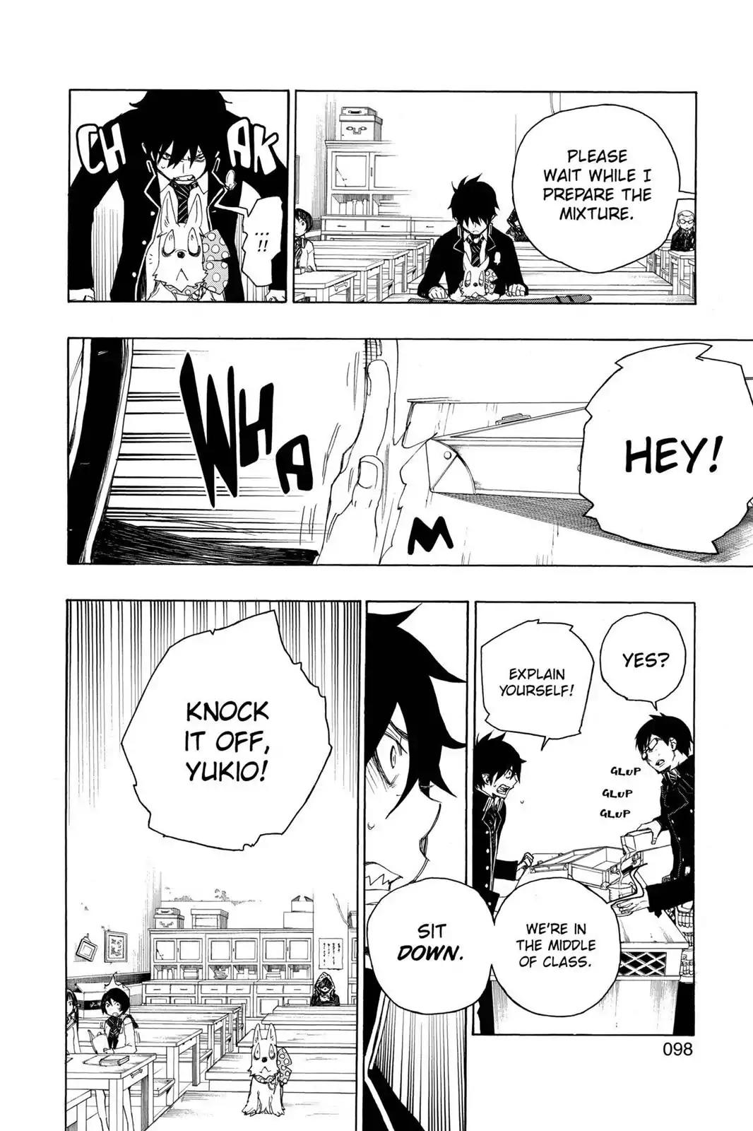 Ao no Exorcist Chapter 2 - Page 25