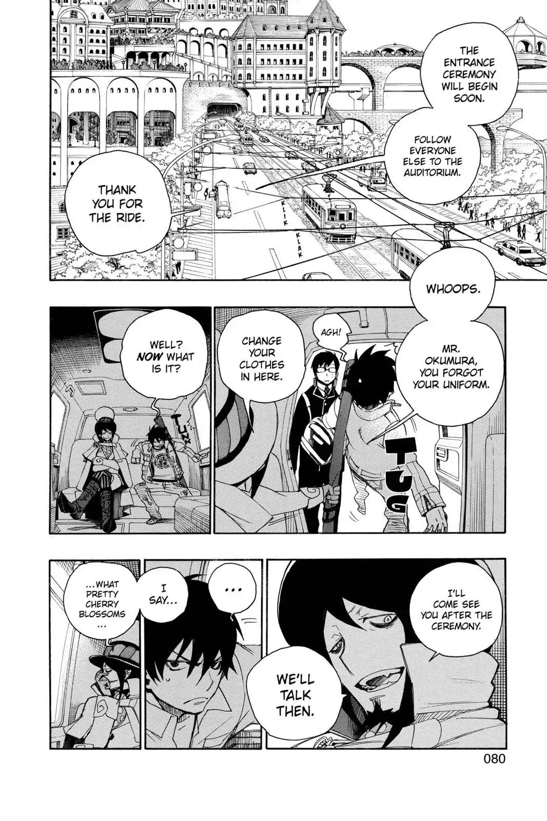 Ao no Exorcist Chapter 2 - Page 7