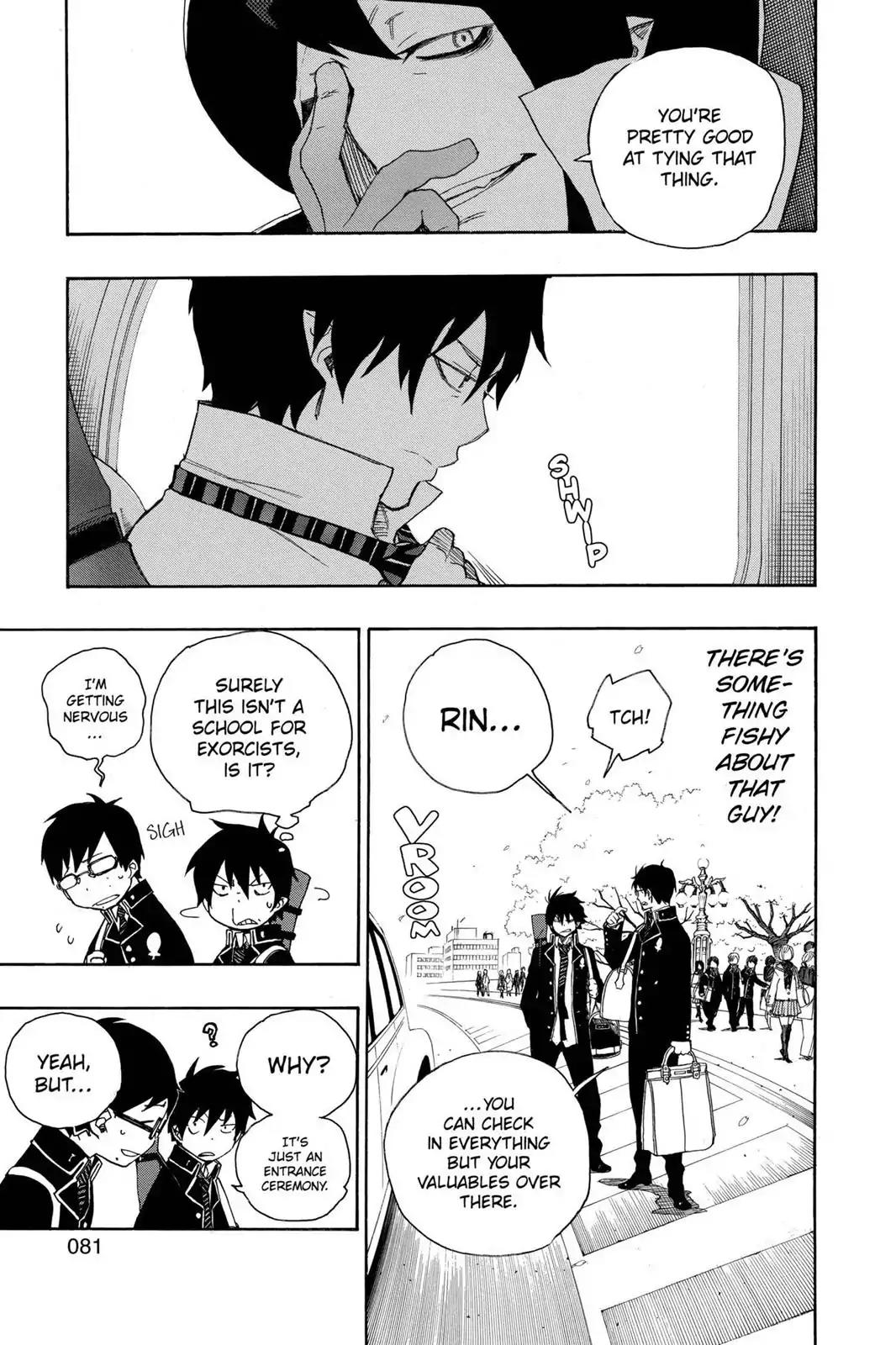 Ao no Exorcist Chapter 2 - Page 8