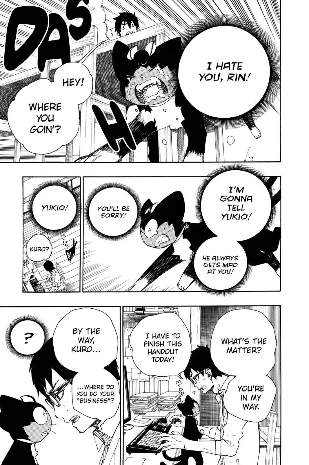 Ao no Exorcist Chapter 23.6 - Page 5