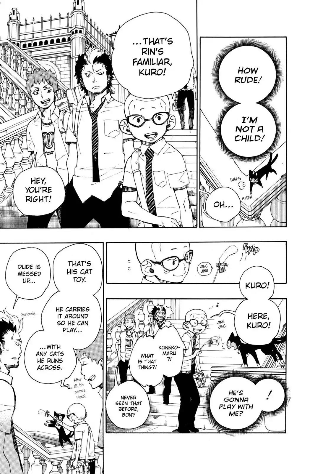 Ao no Exorcist Chapter 23.6 - Page 9
