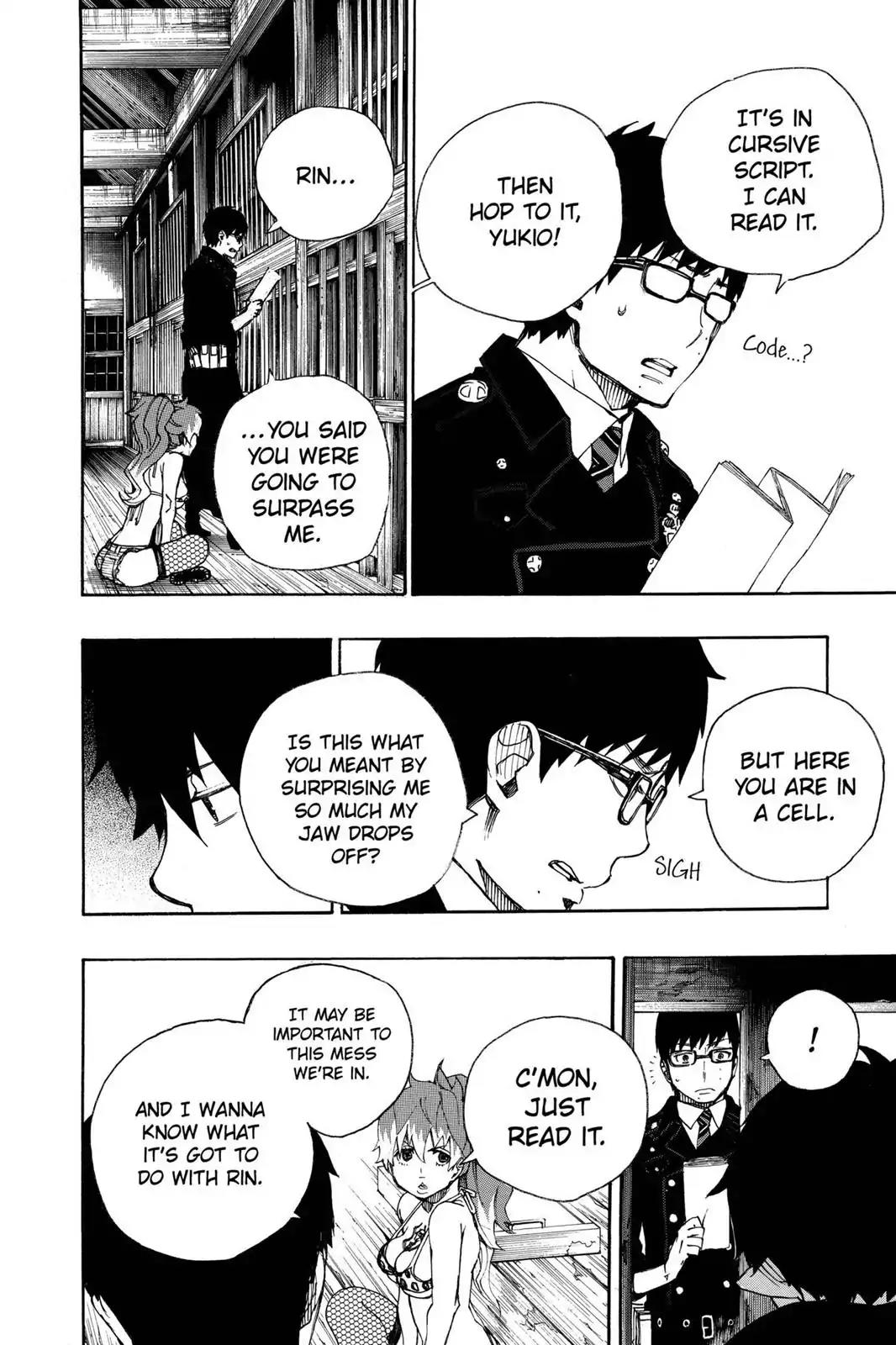 Ao no Exorcist Chapter 23 - Page 14