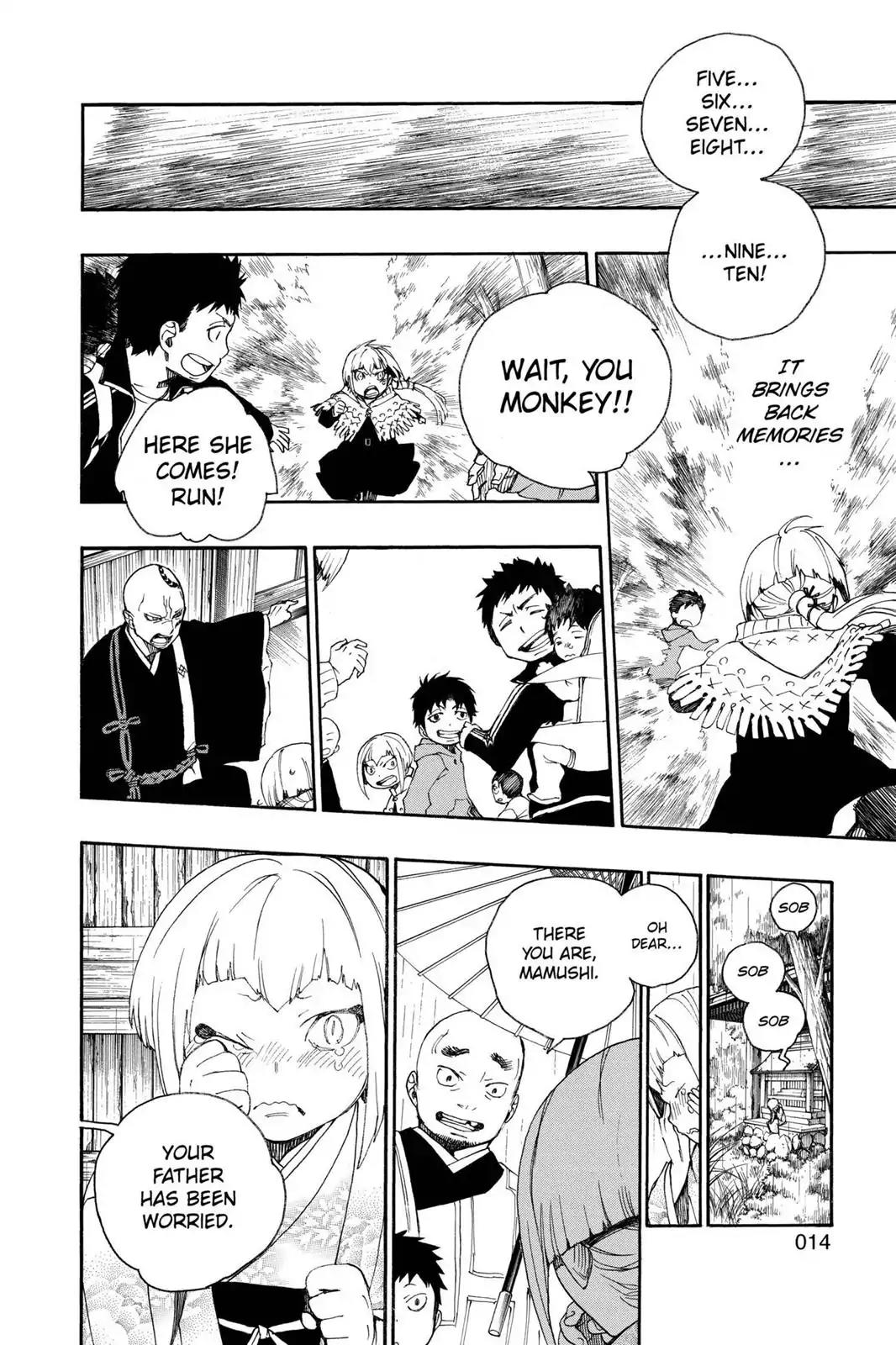 Ao no Exorcist Chapter 24 - Page 14