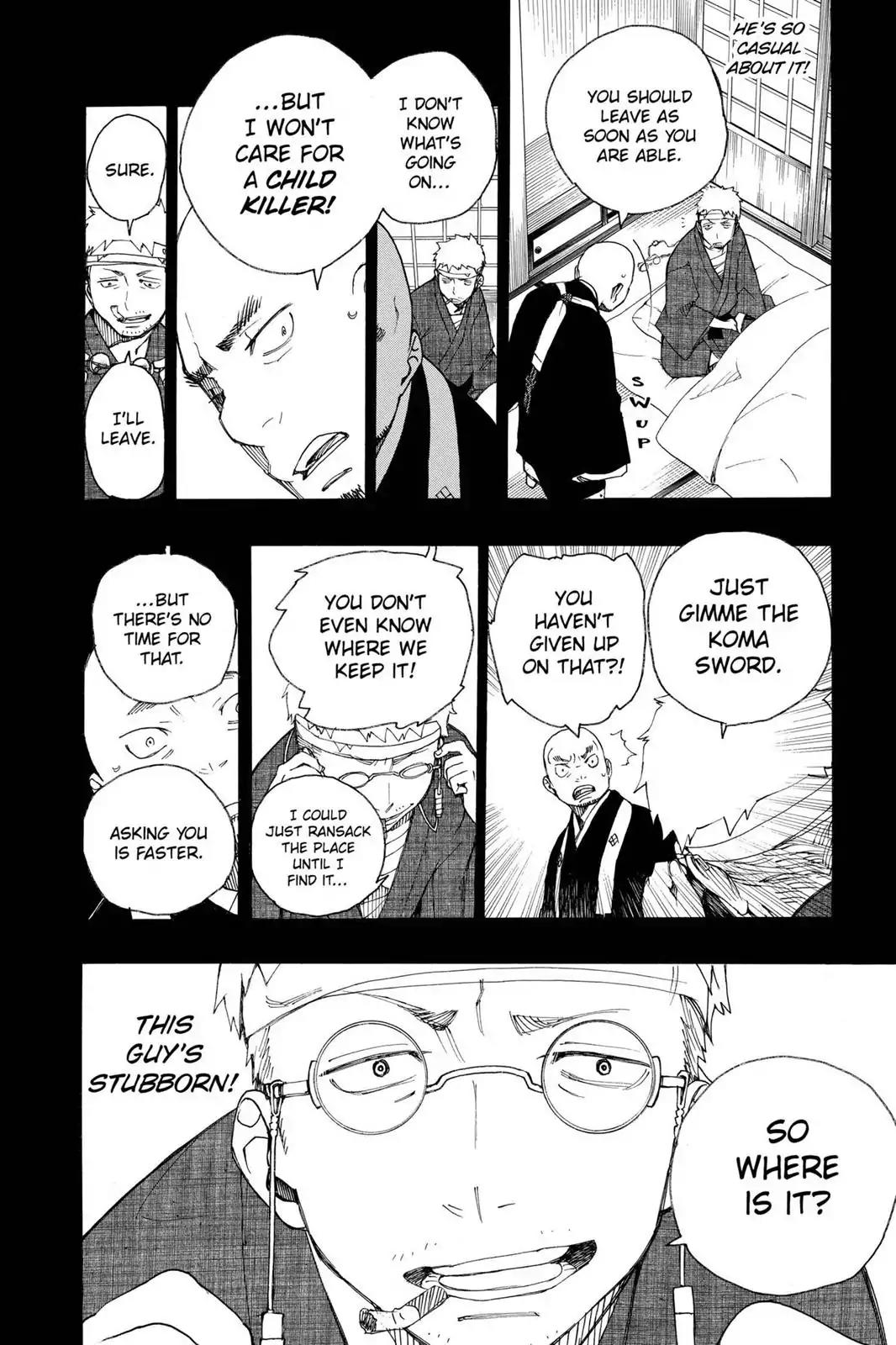 Ao no Exorcist Chapter 24 - Page 24
