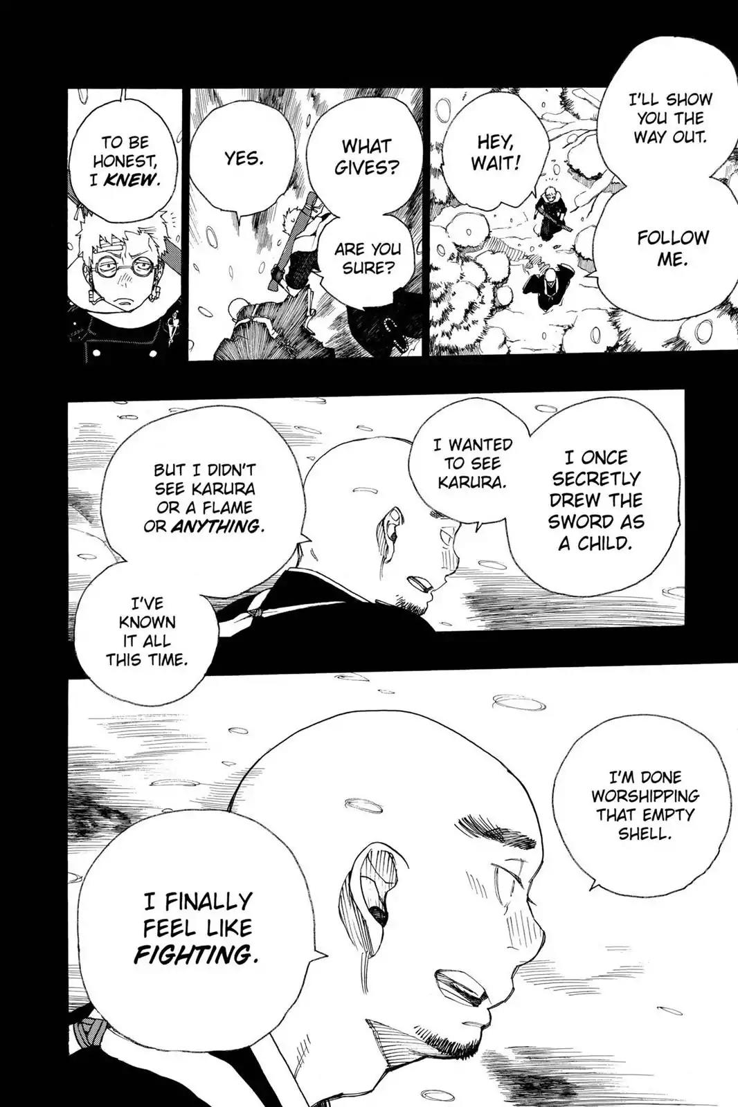 Ao no Exorcist Chapter 24 - Page 36