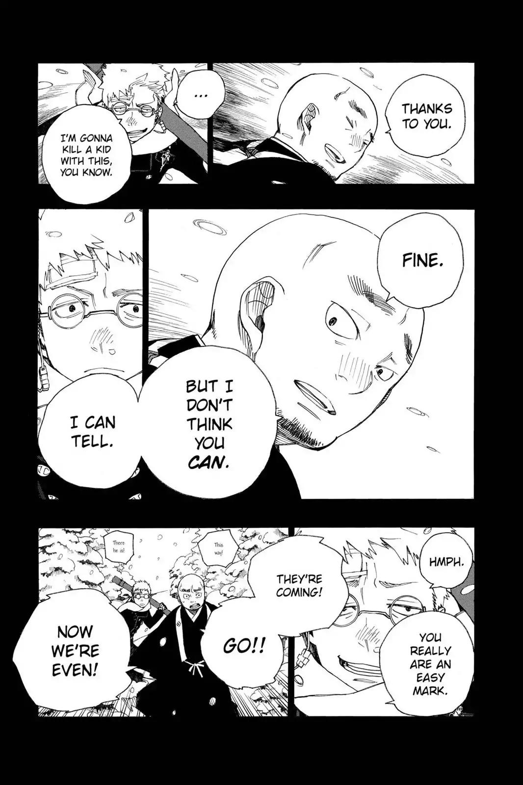 Ao no Exorcist Chapter 24 - Page 37