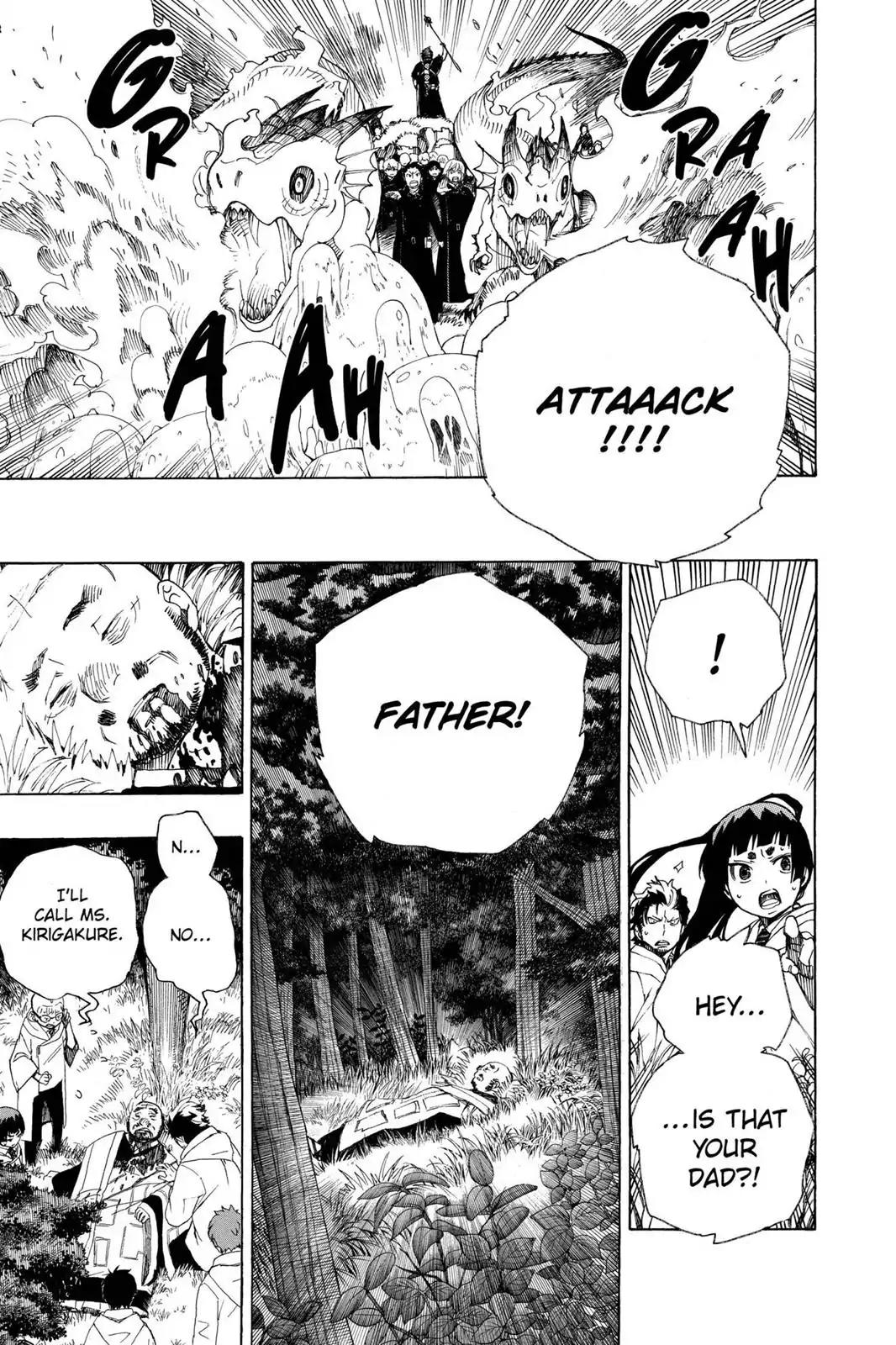 Ao no Exorcist Chapter 27 - Page 12