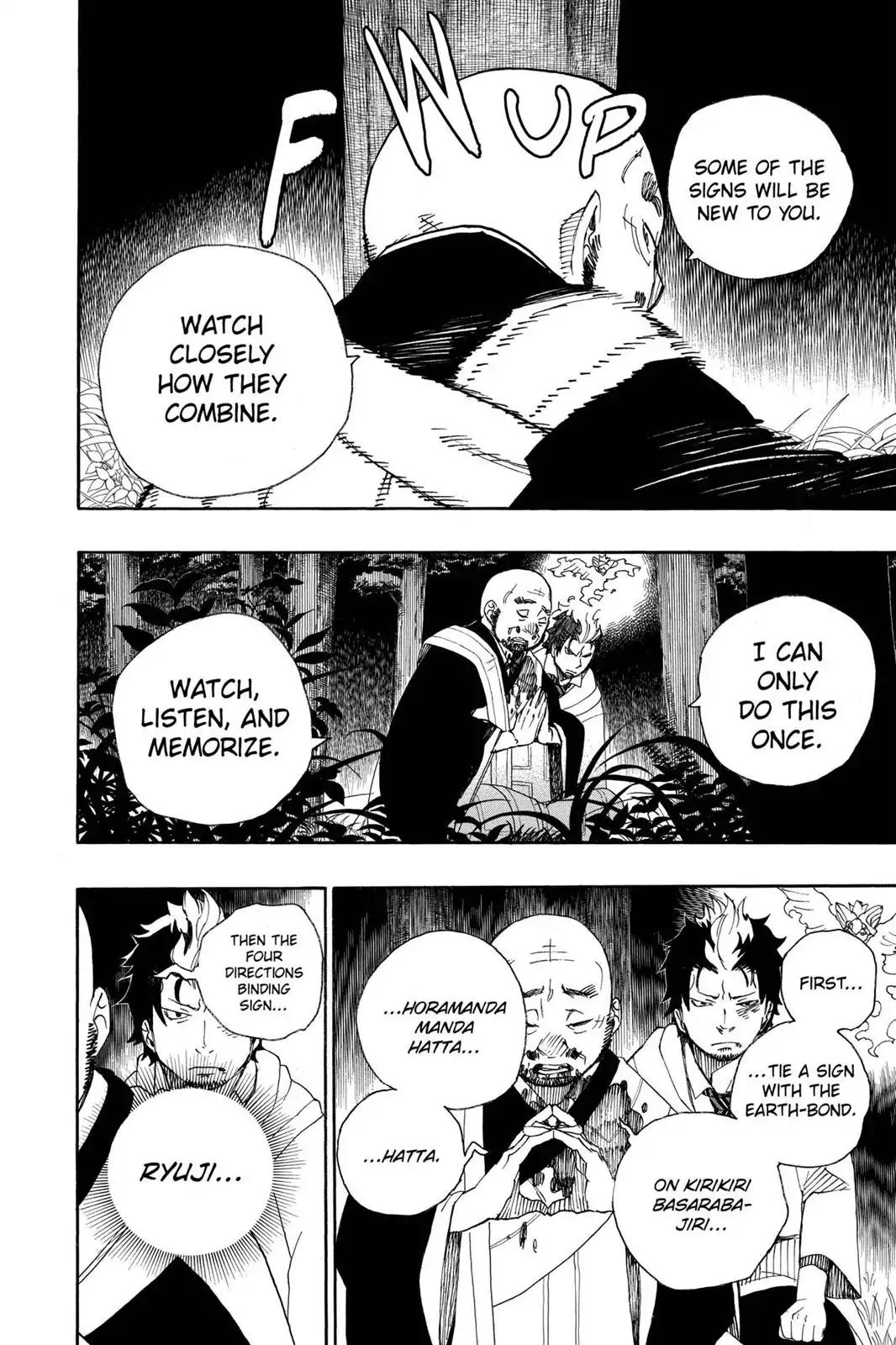 Ao no Exorcist Chapter 27 - Page 29