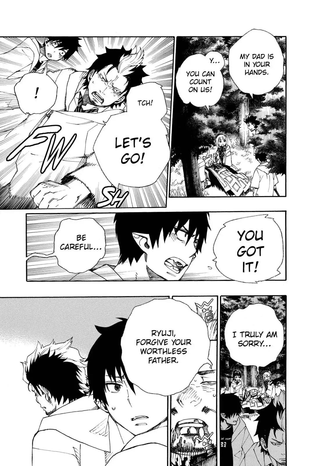 Ao no Exorcist Chapter 27 - Page 34
