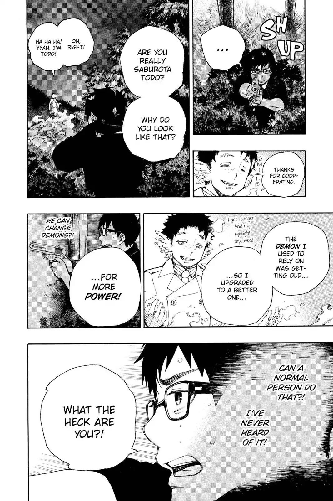 Ao no Exorcist Chapter 28 - Page 12