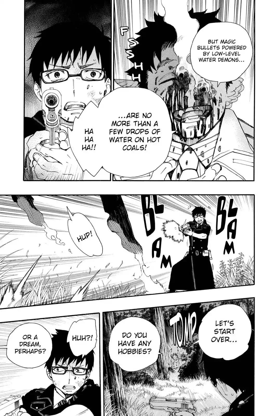 Ao no Exorcist Chapter 28 - Page 25