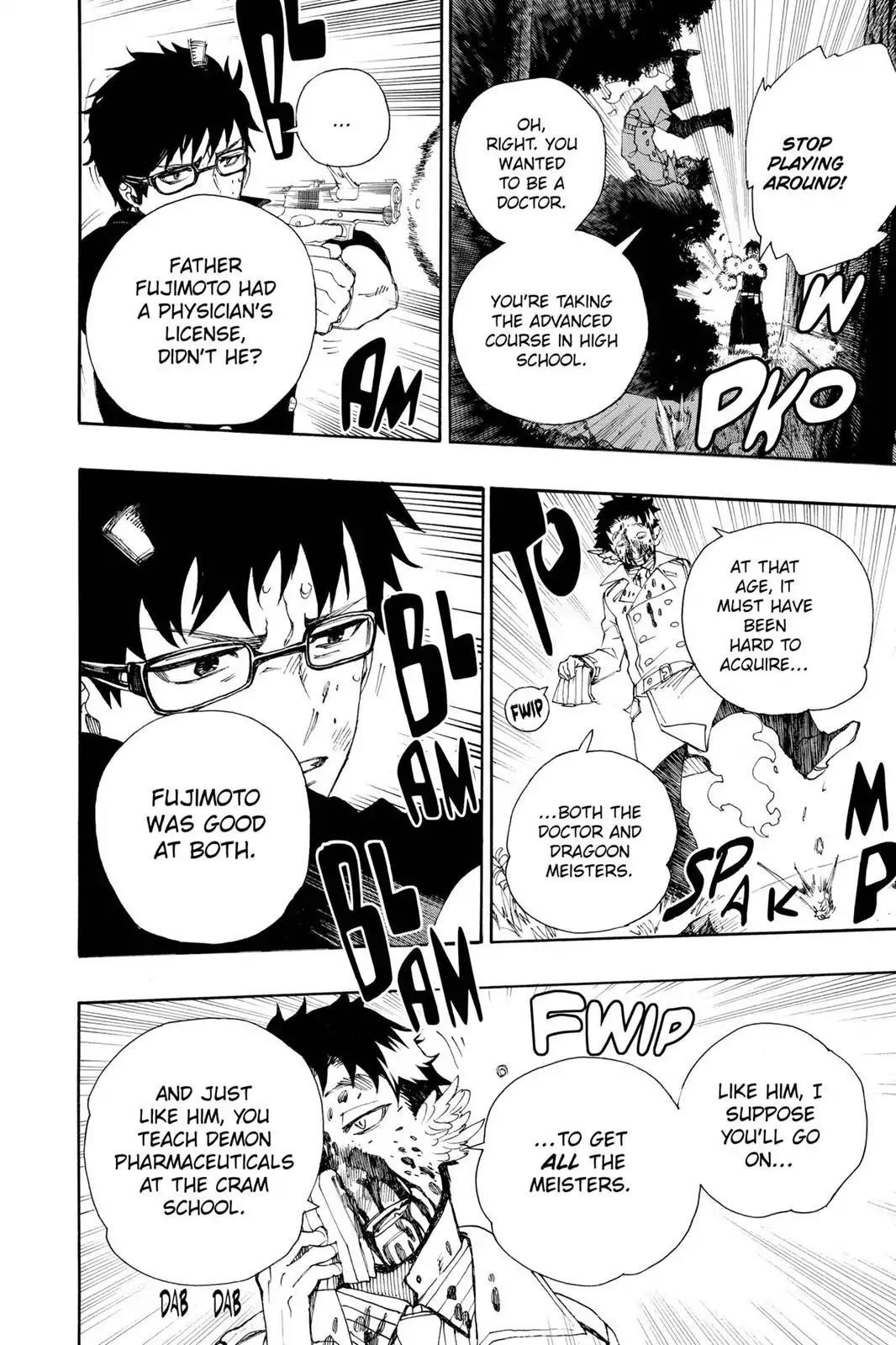 Ao no Exorcist Chapter 28 - Page 26