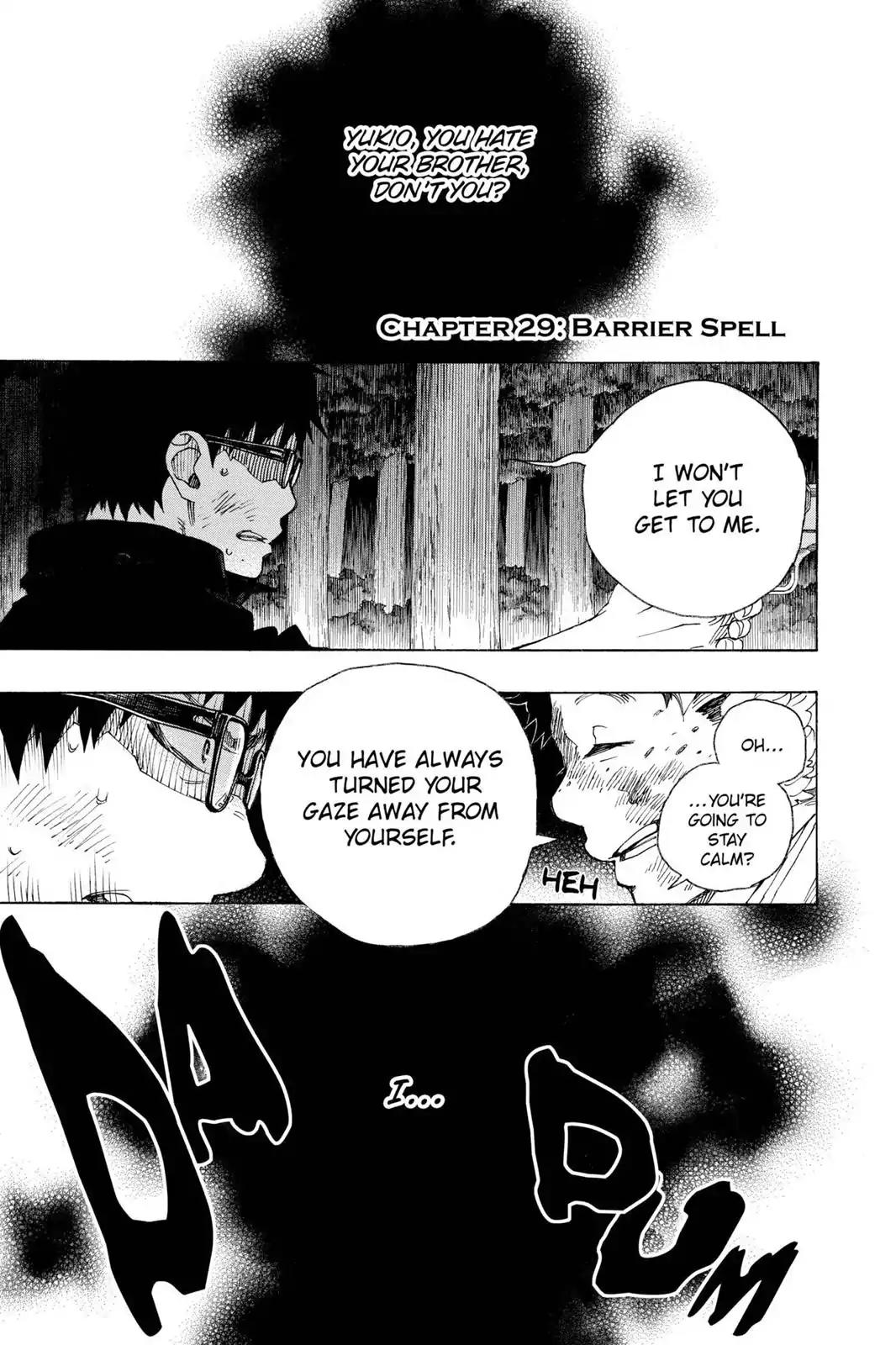 Ao no Exorcist Chapter 29 - Page 1