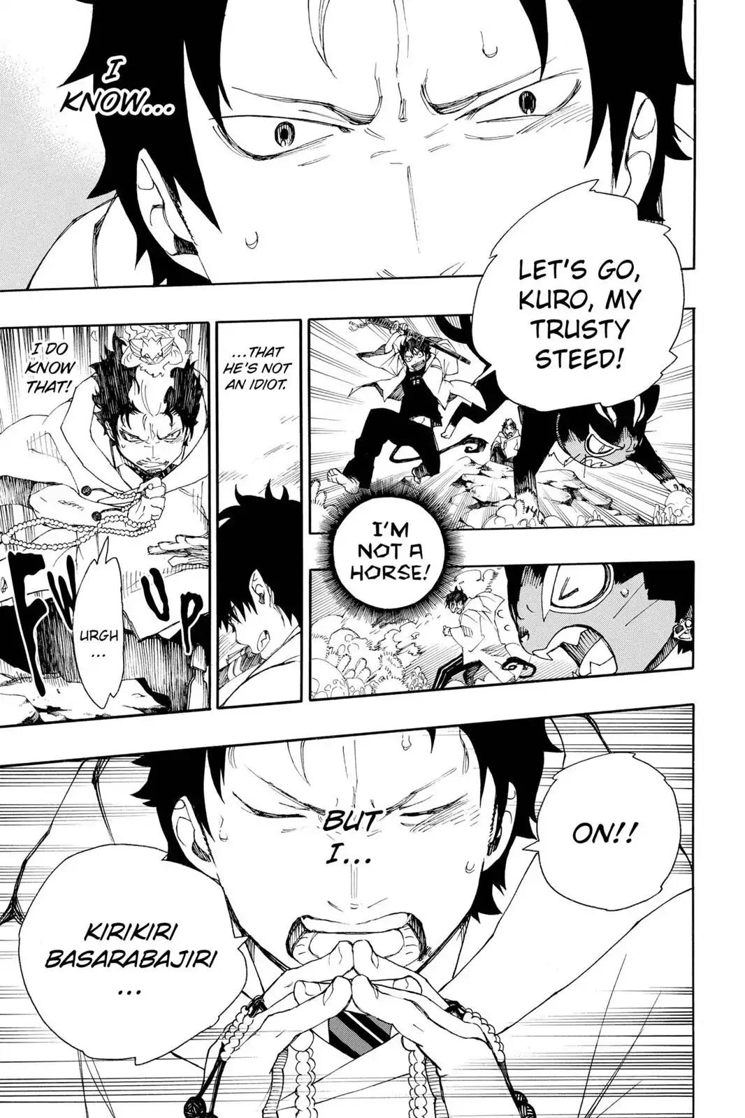 Ao no Exorcist Chapter 29 - Page 9