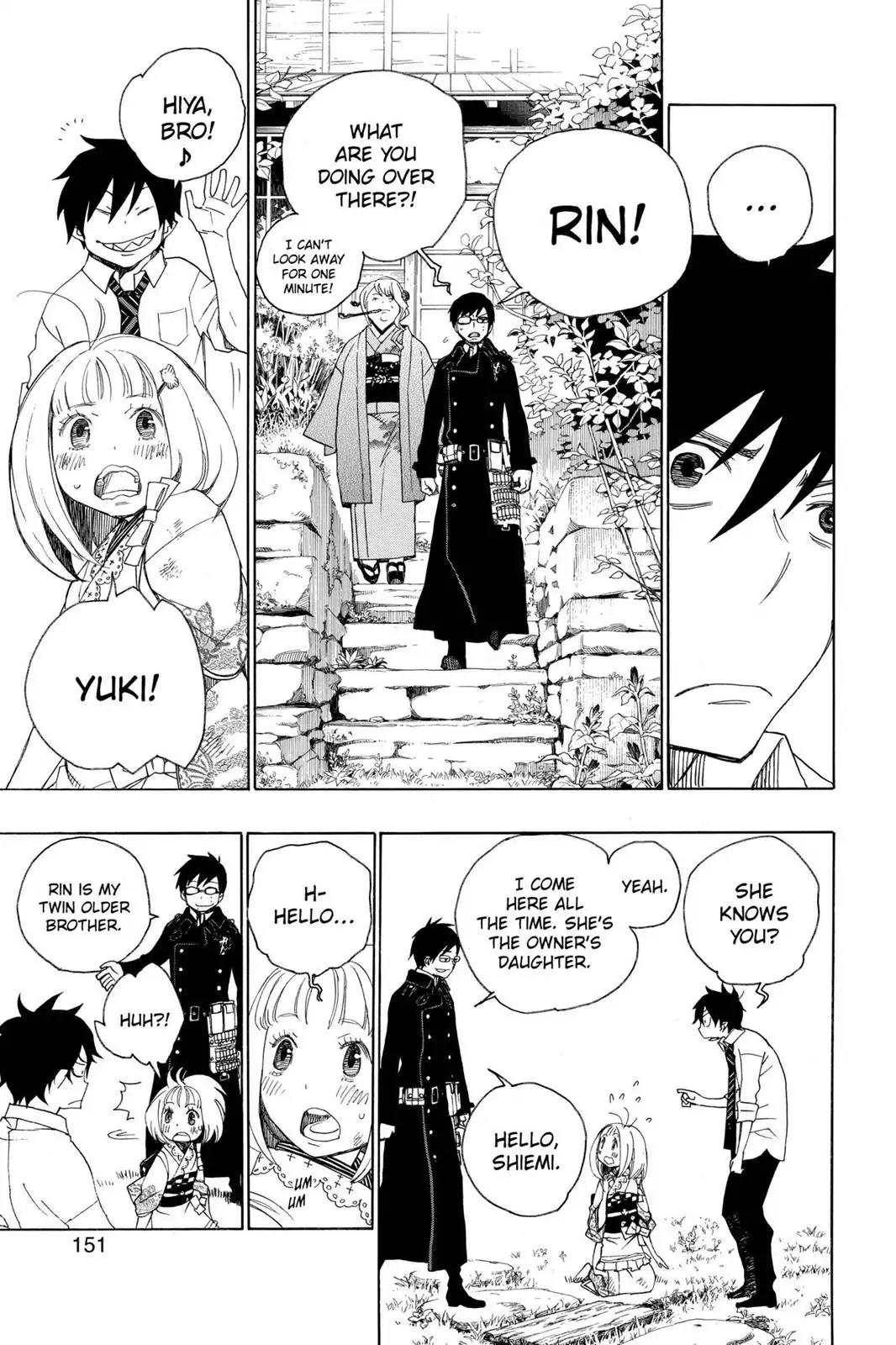 Ao no Exorcist Chapter 3 - Page 21