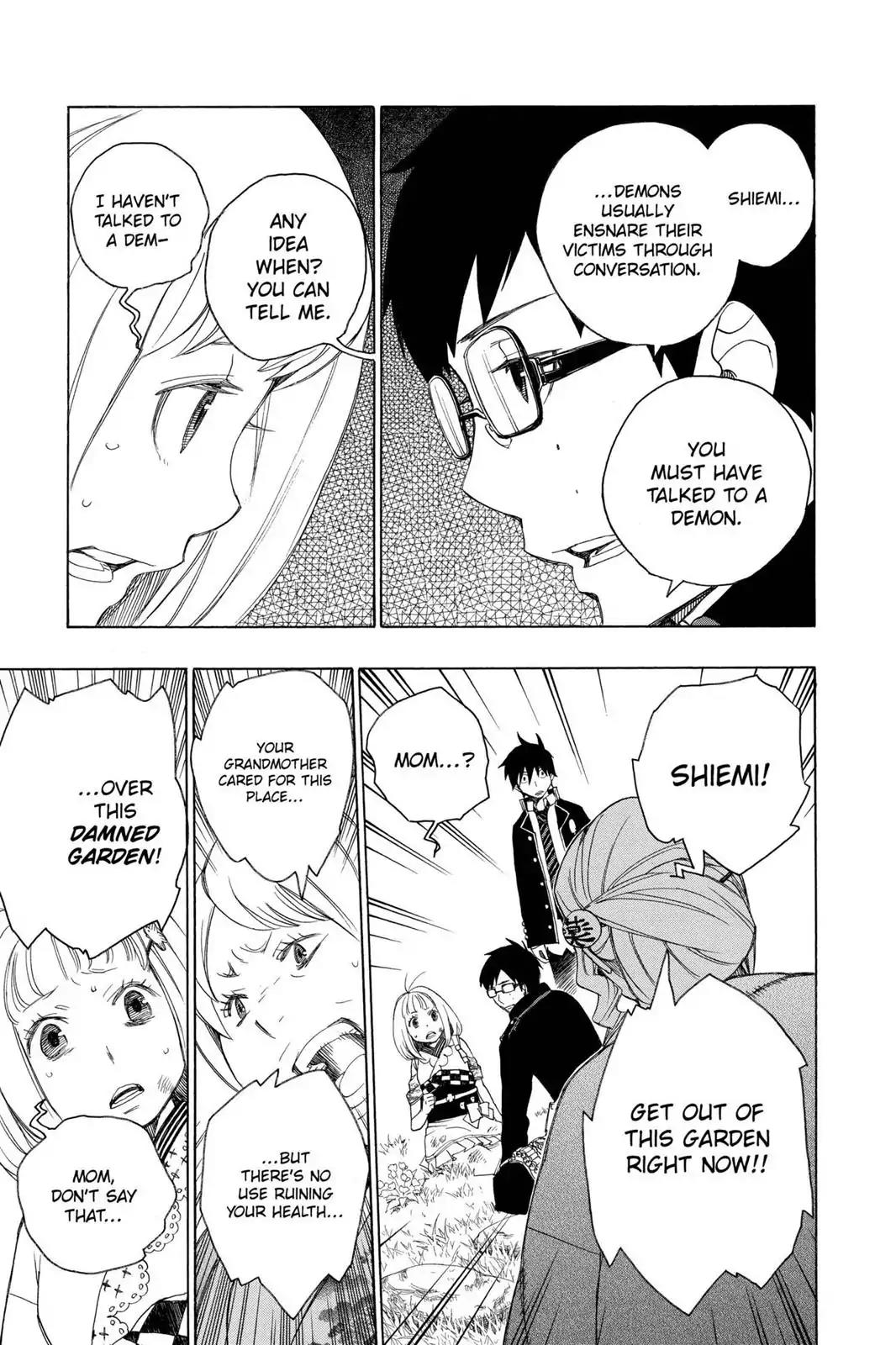 Ao no Exorcist Chapter 3 - Page 25