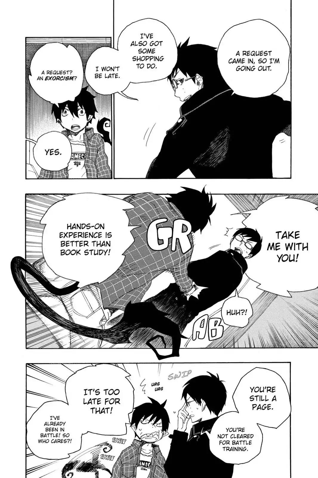 Ao no Exorcist Chapter 3 - Page 4