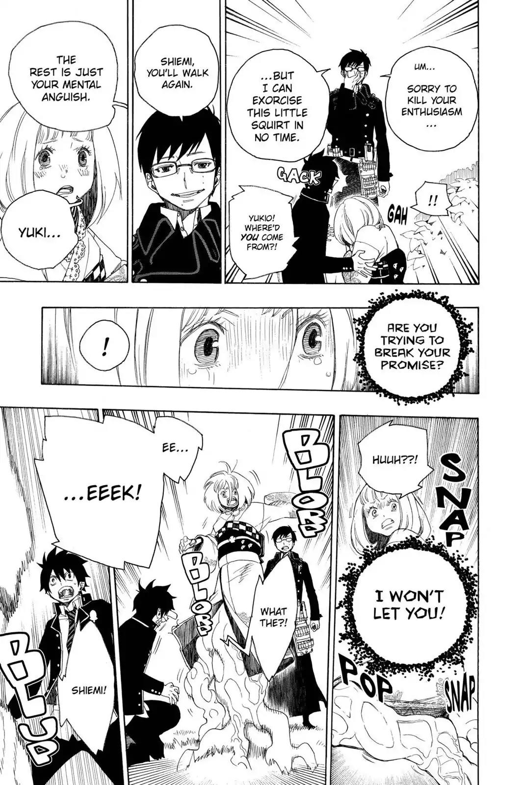 Ao no Exorcist Chapter 3 - Page 39
