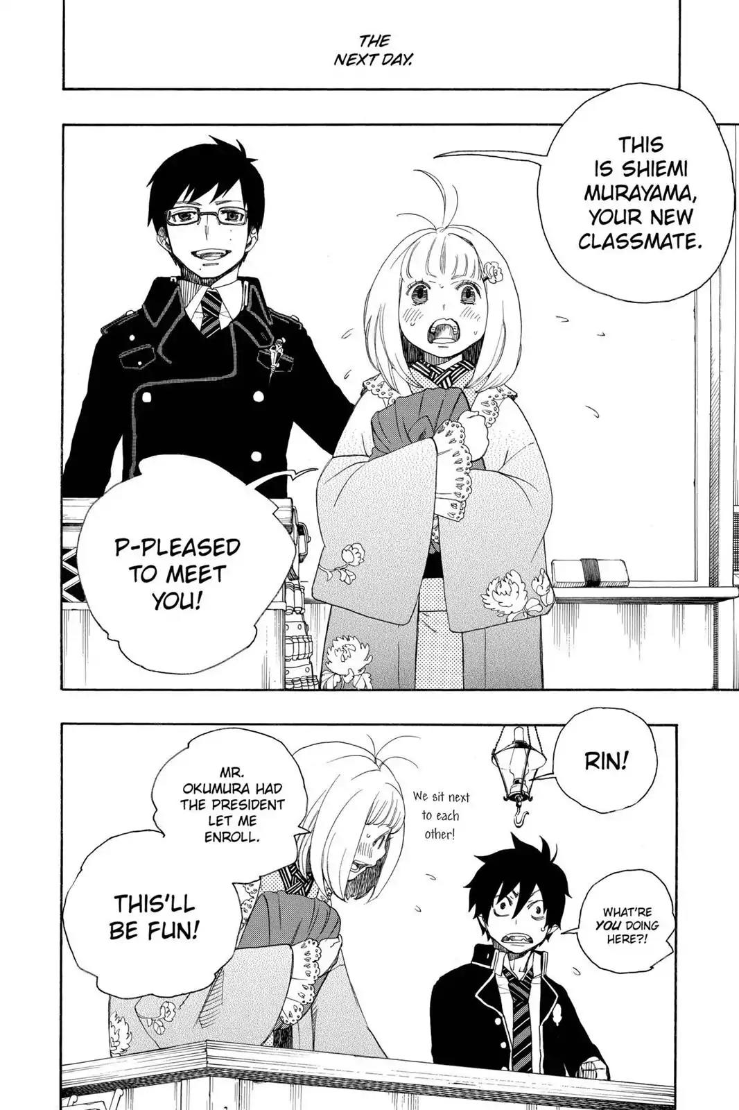 Ao no Exorcist Chapter 3 - Page 50