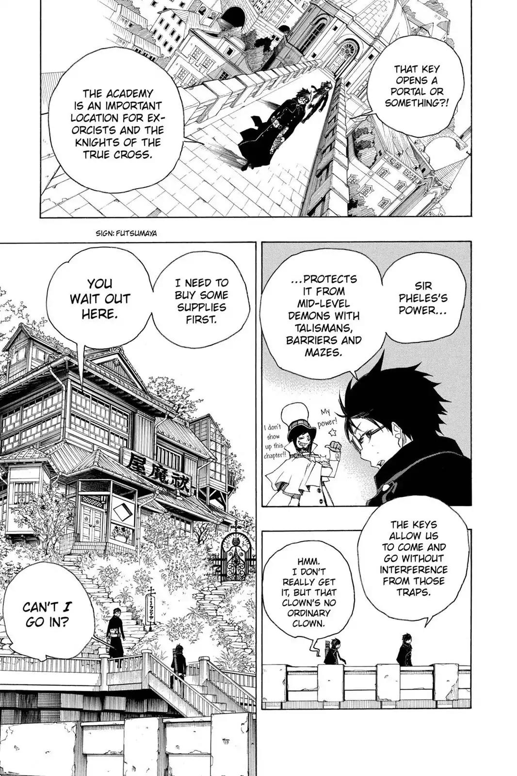 Ao no Exorcist Chapter 3 - Page 7