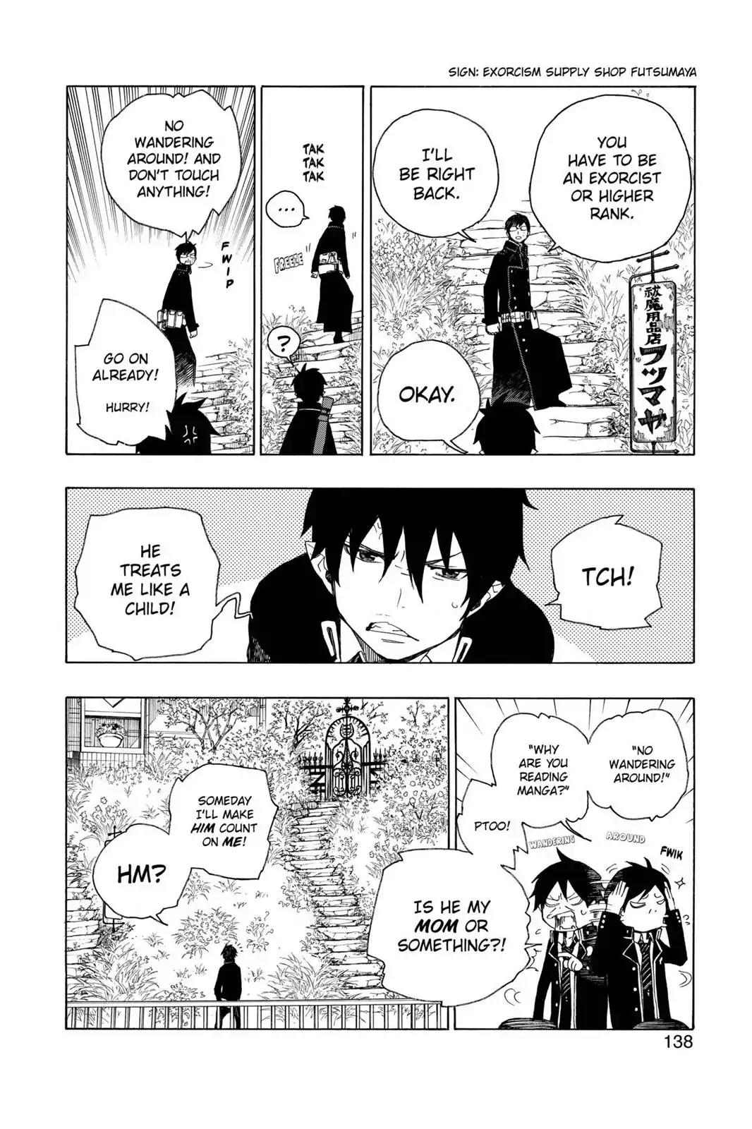 Ao no Exorcist Chapter 3 - Page 8