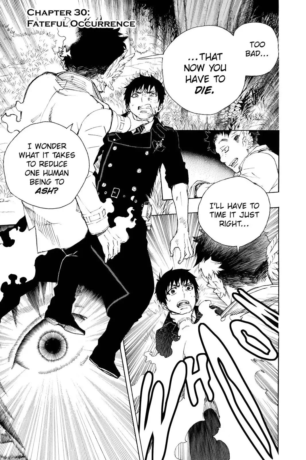 Ao no Exorcist Chapter 30 - Page 1