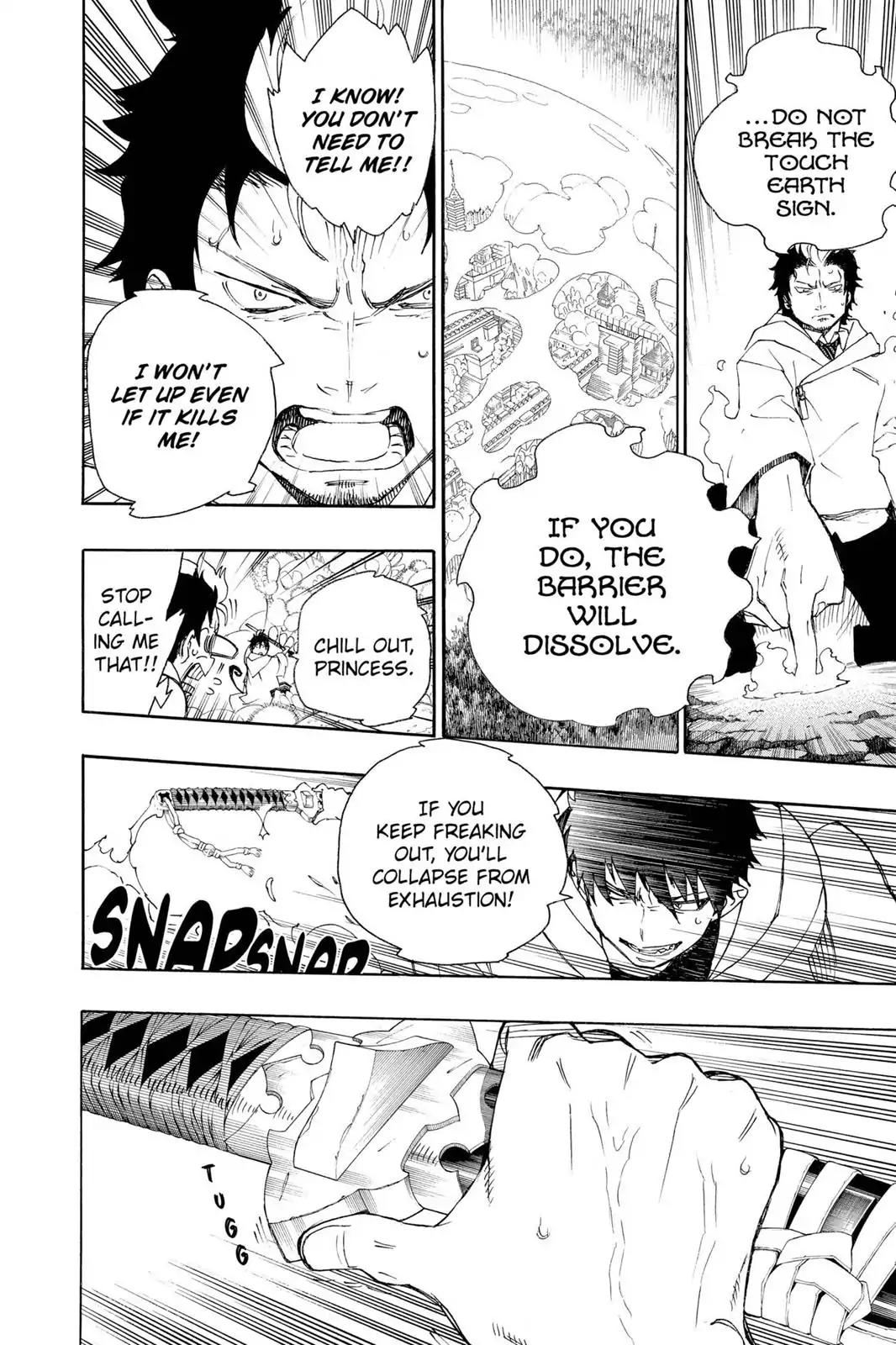 Ao no Exorcist Chapter 30 - Page 4