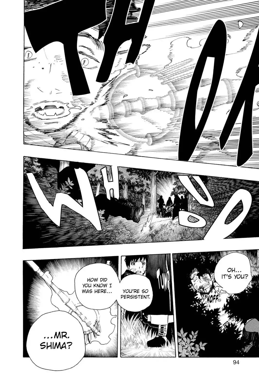 Ao no Exorcist Chapter 30 - Page 35