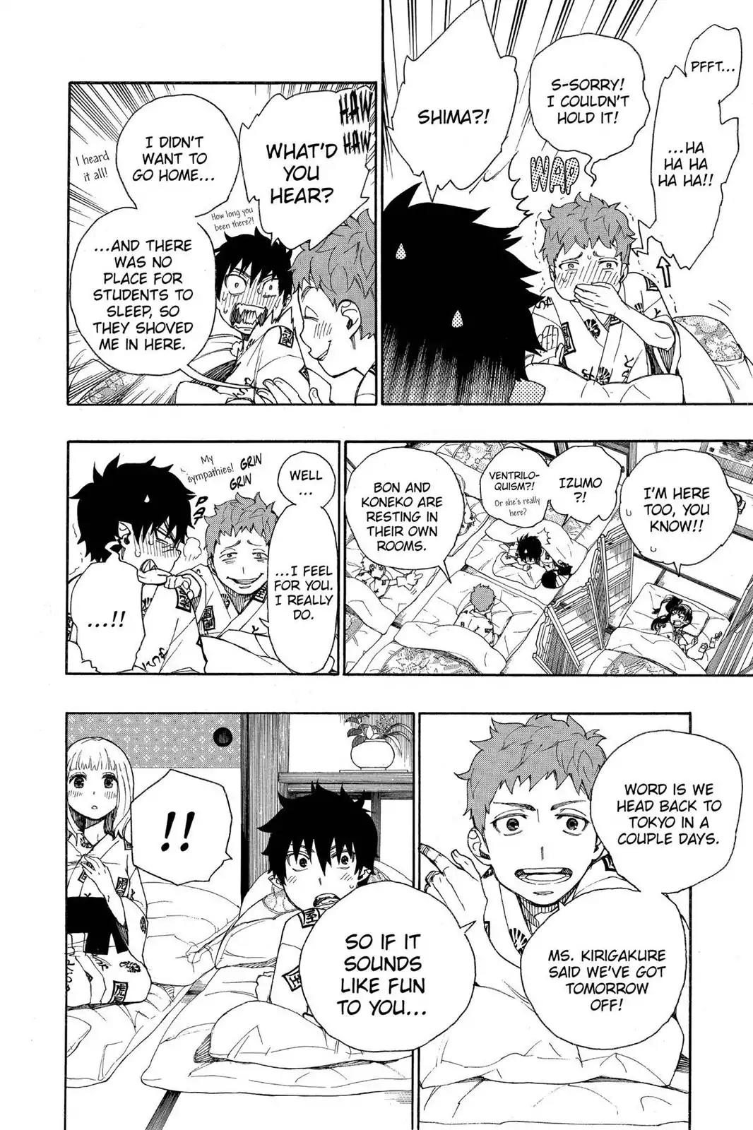 Ao no Exorcist Chapter 34 - Page 12