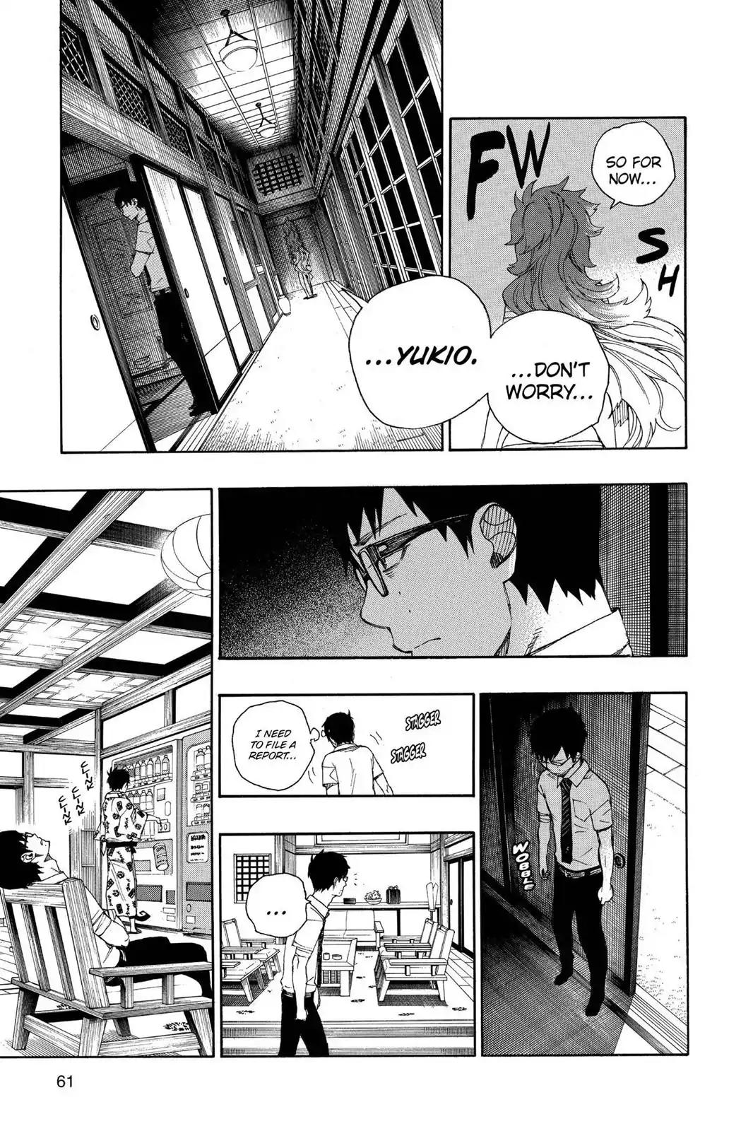 Ao no Exorcist Chapter 34 - Page 19