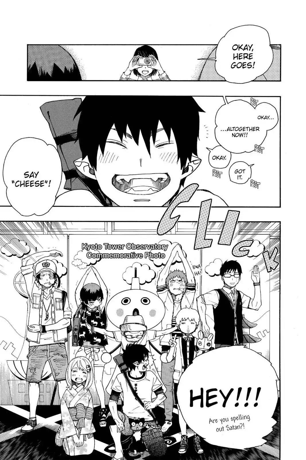 Ao no Exorcist Chapter 34 - Page 35