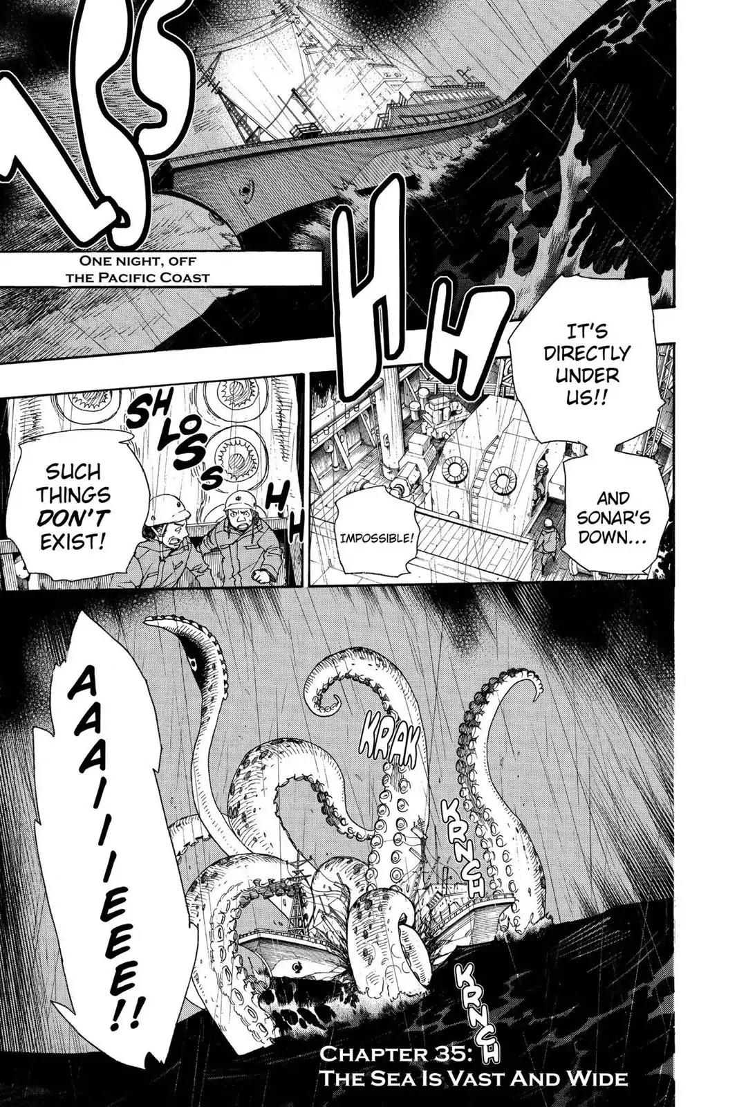 Ao no Exorcist Chapter 35 - Page 1