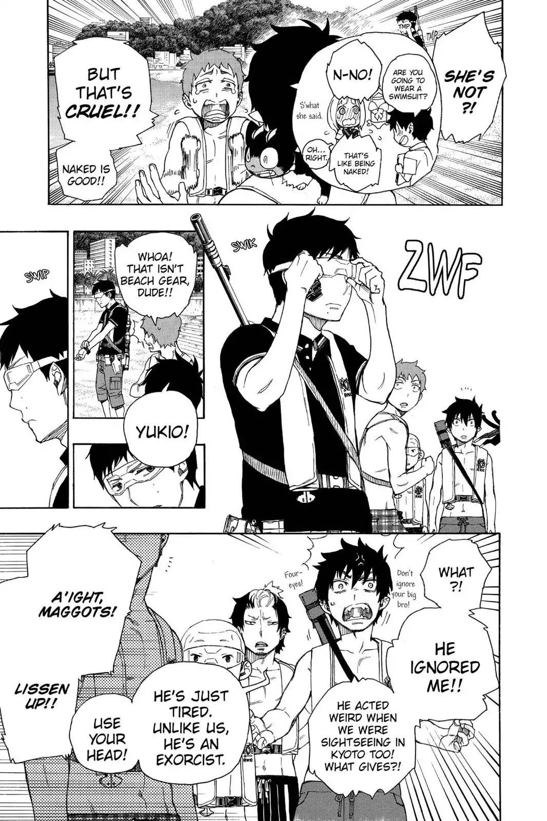 Ao no Exorcist Chapter 35 - Page 11
