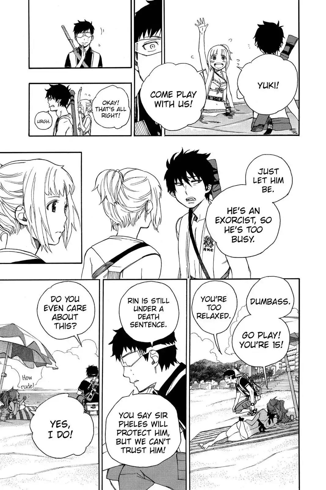 Ao no Exorcist Chapter 35 - Page 19