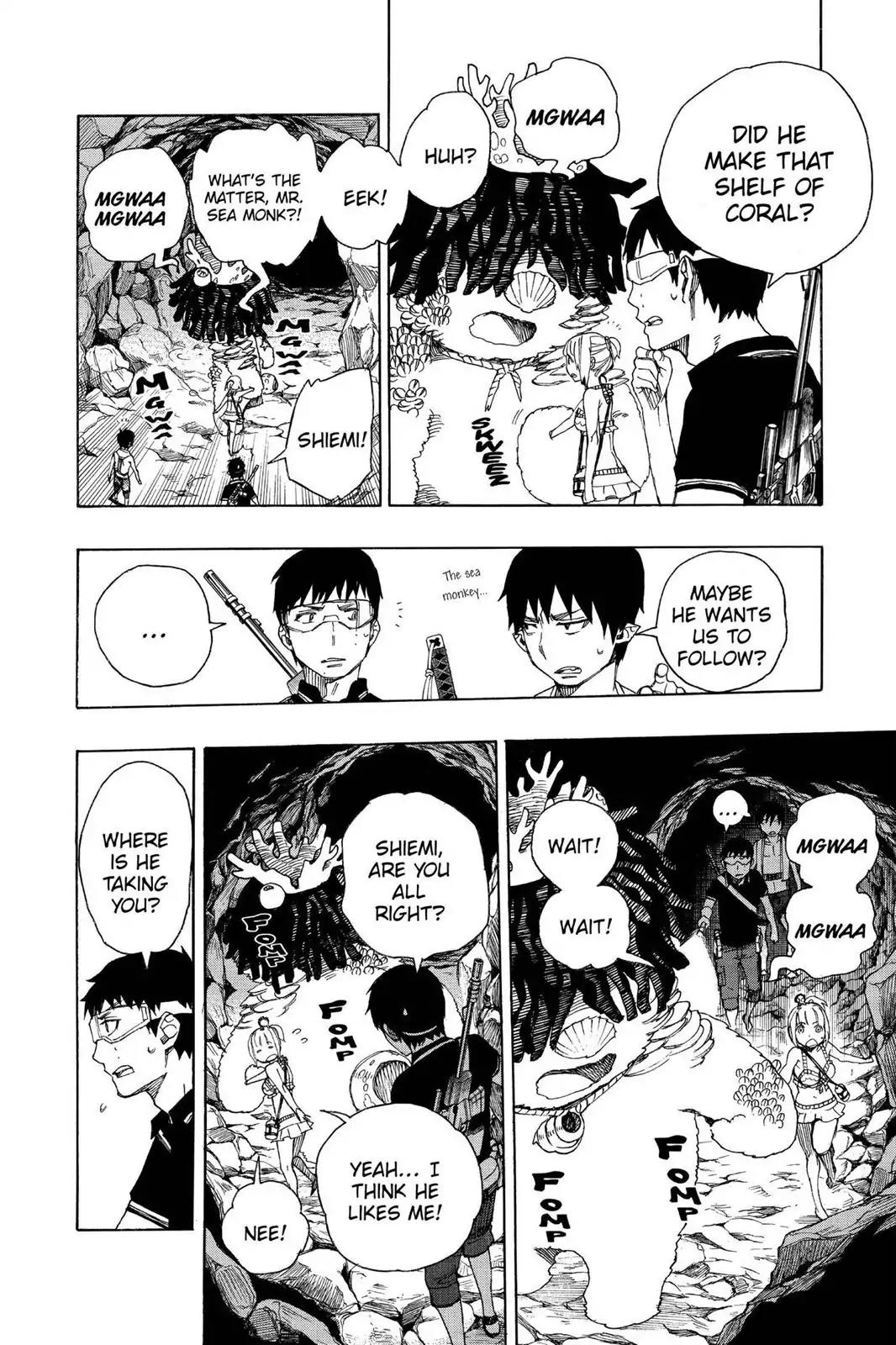 Ao no Exorcist Chapter 36 - Page 12