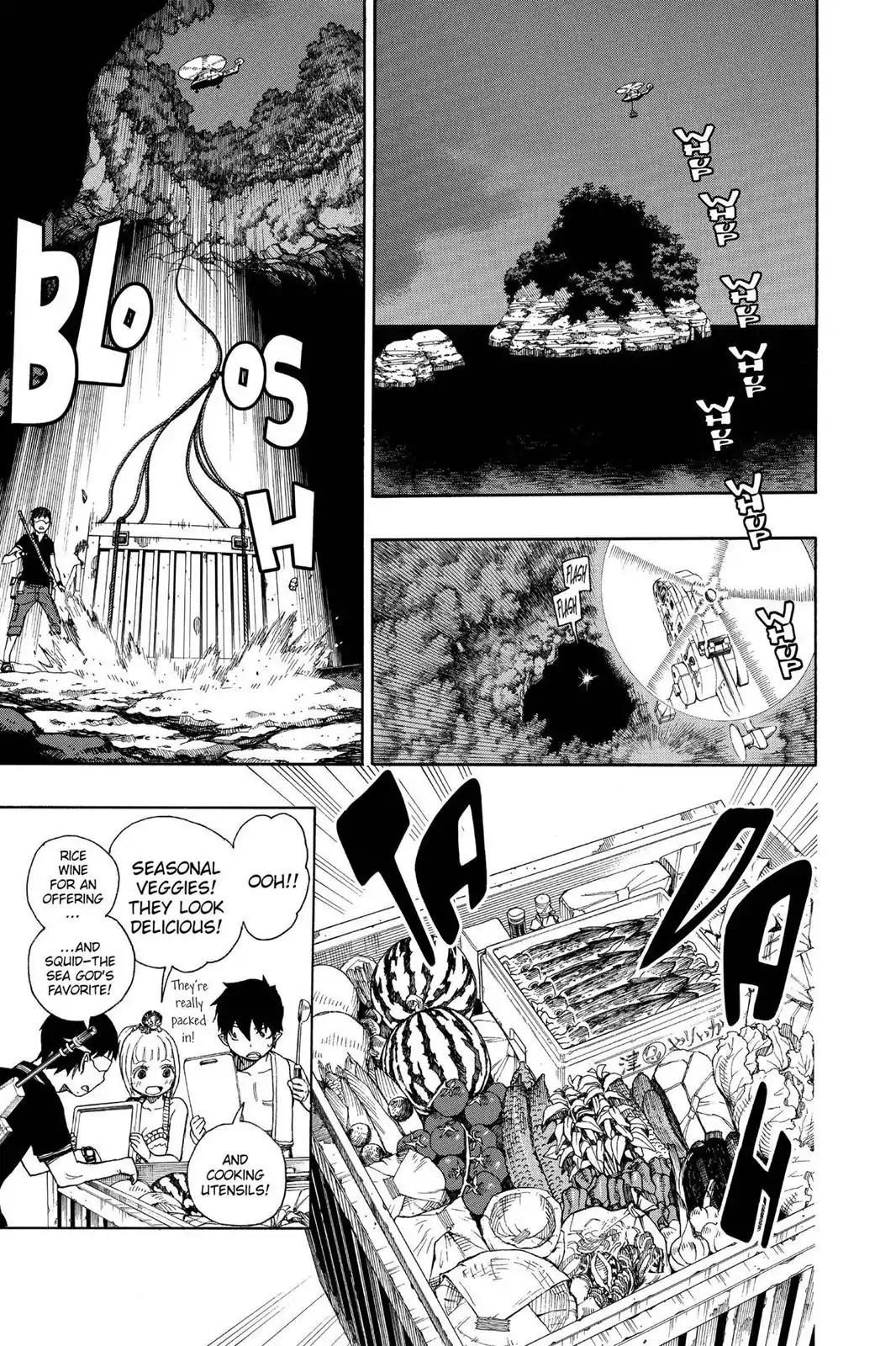Ao no Exorcist Chapter 36 - Page 19