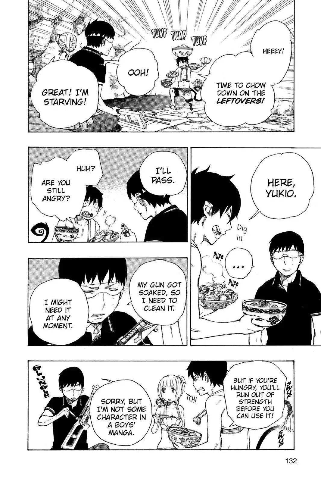 Ao no Exorcist Chapter 36 - Page 22