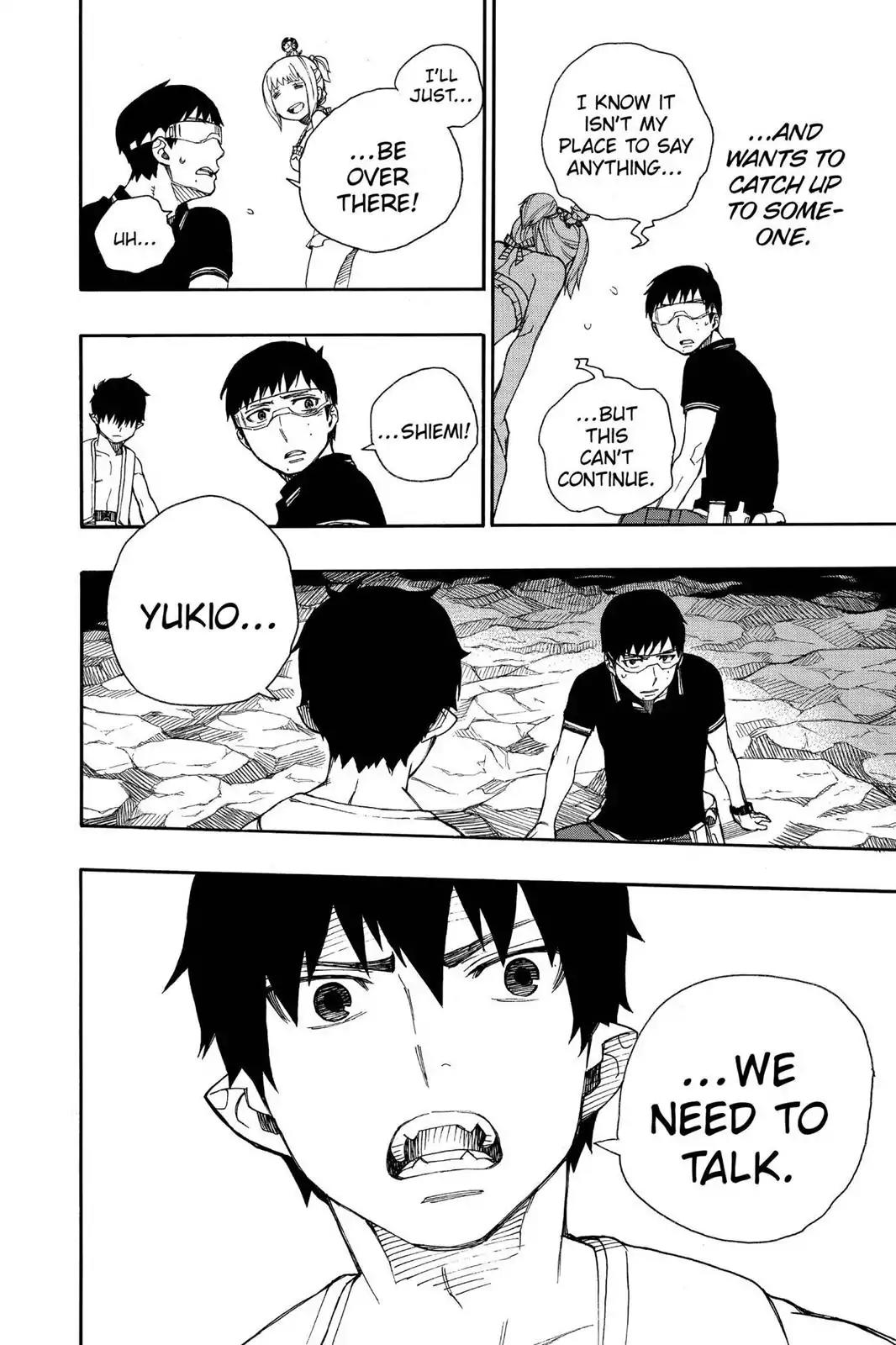Ao no Exorcist Chapter 36 - Page 28