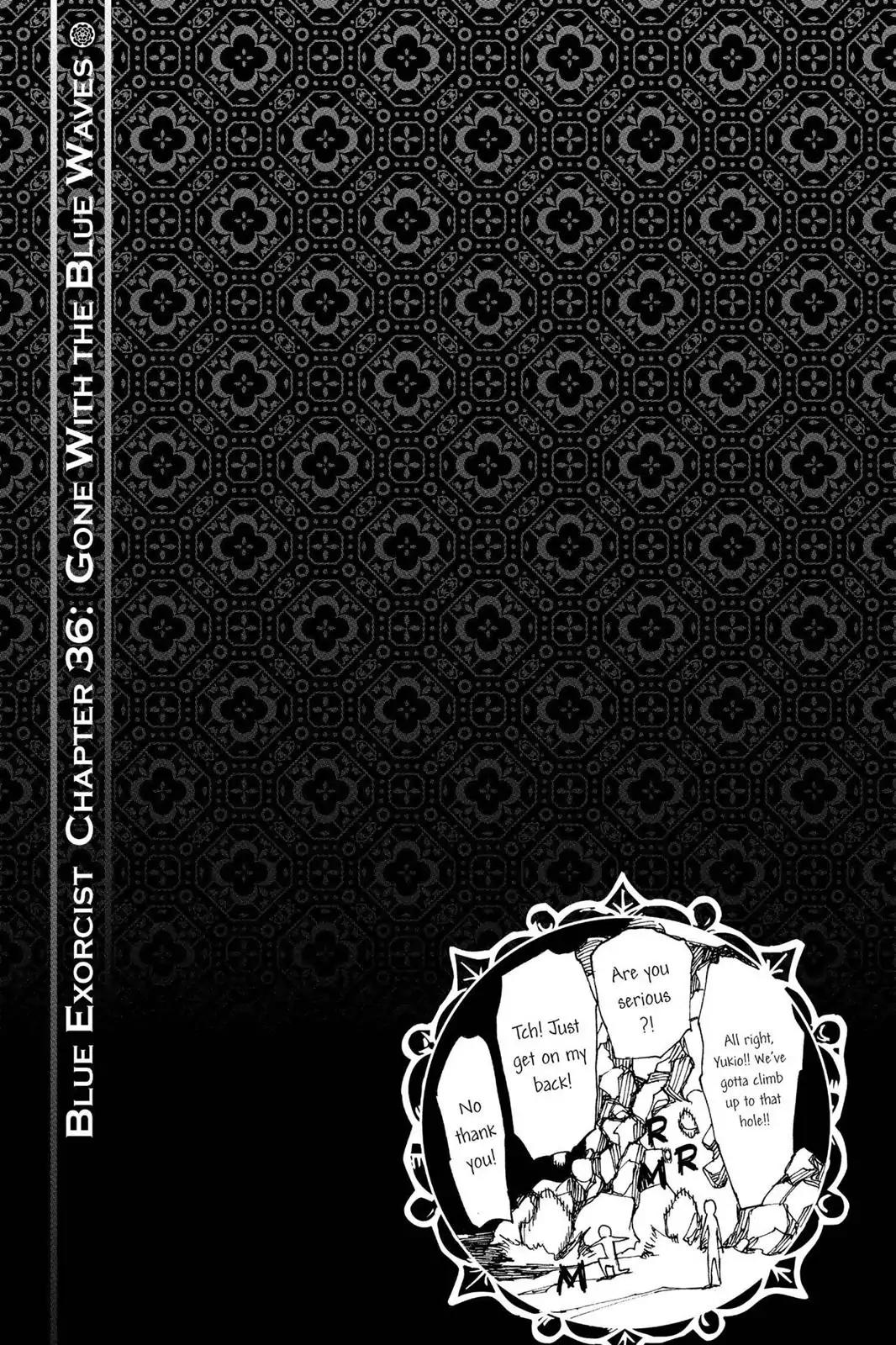 Ao no Exorcist Chapter 36 - Page 36
