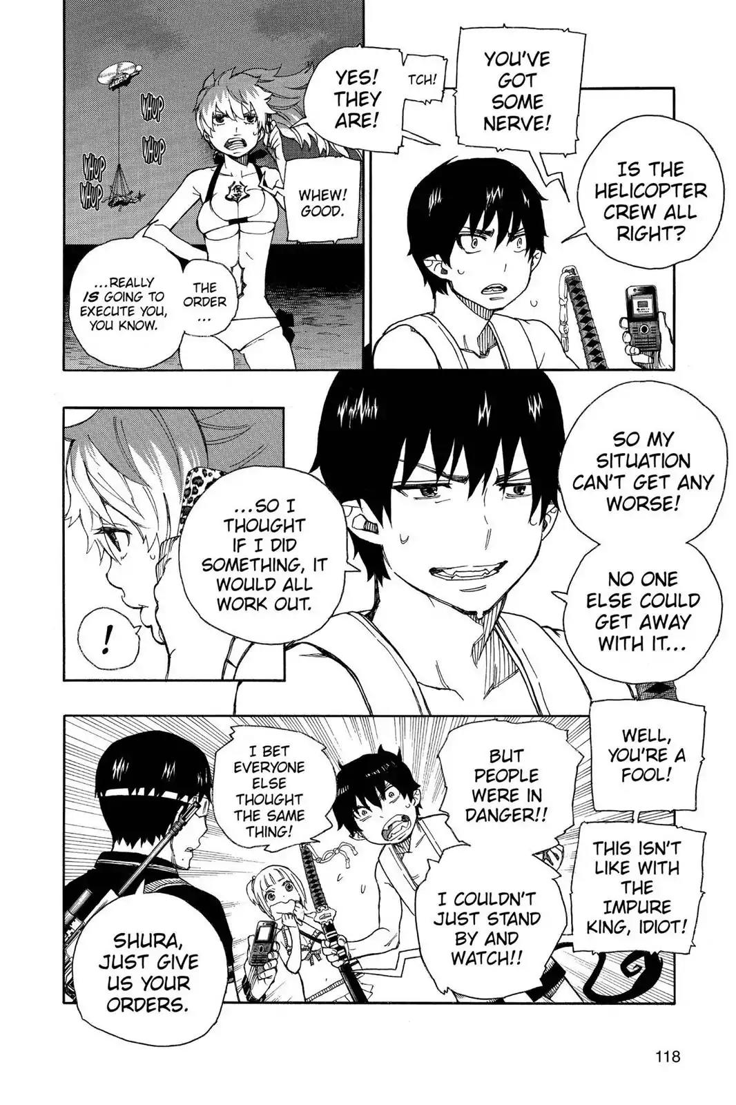 Ao no Exorcist Chapter 36 - Page 8