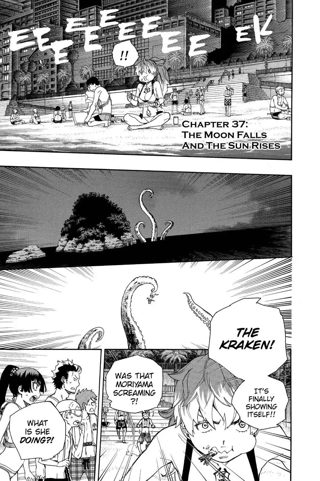 Ao no Exorcist Chapter 37 - Page 1