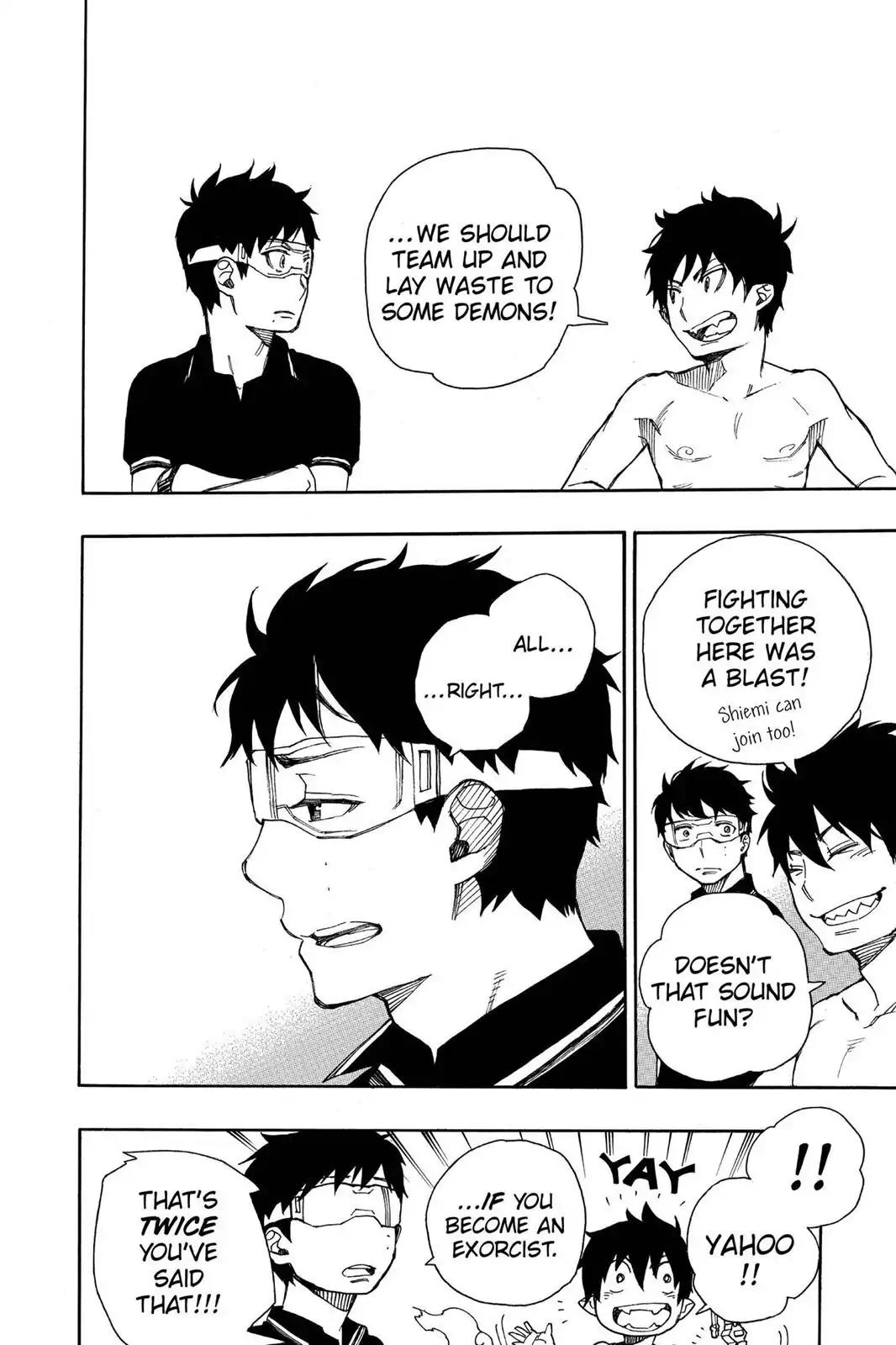 Ao no Exorcist Chapter 37 - Page 31