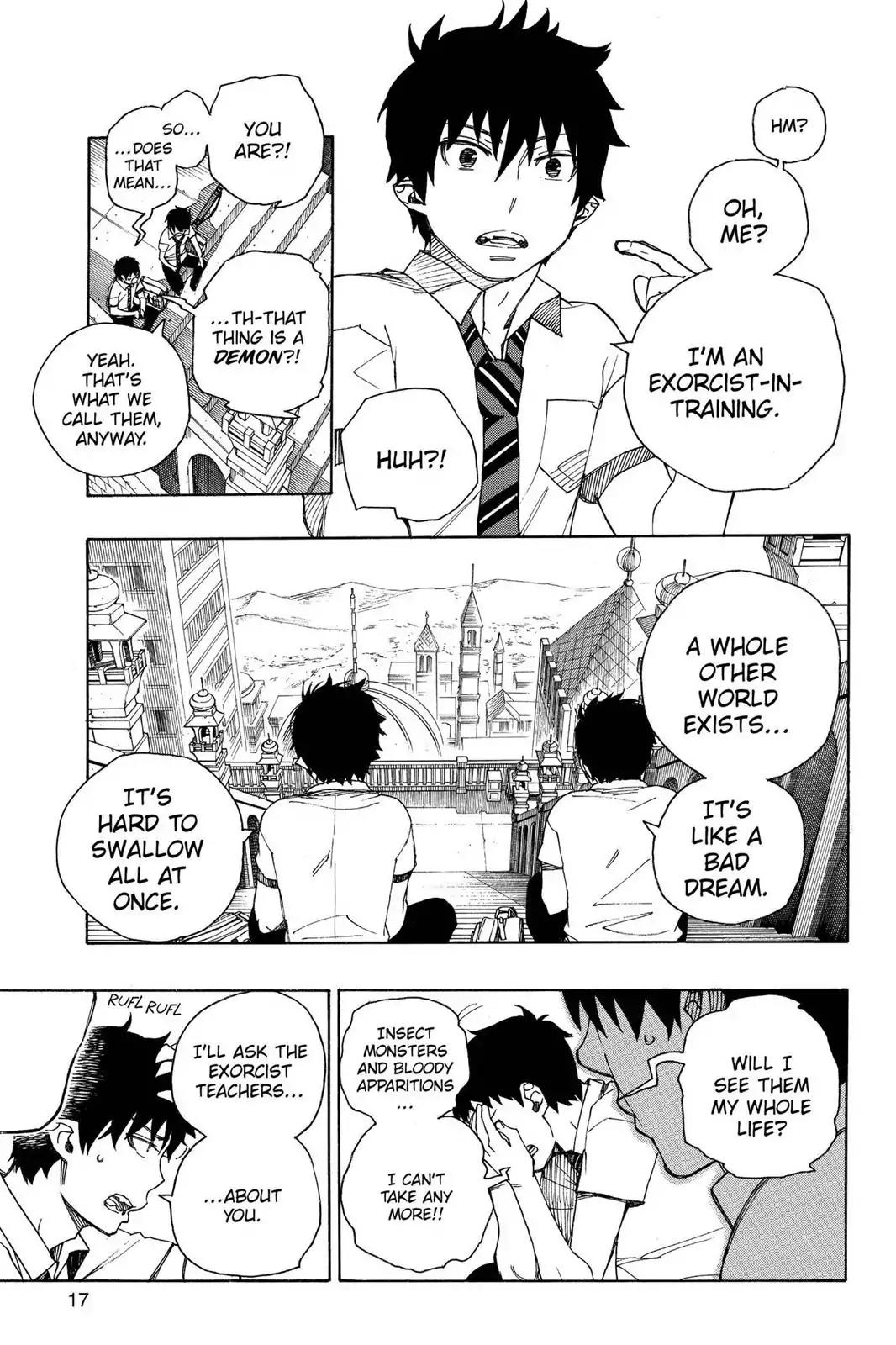 Ao no Exorcist Chapter 38 - Page 18