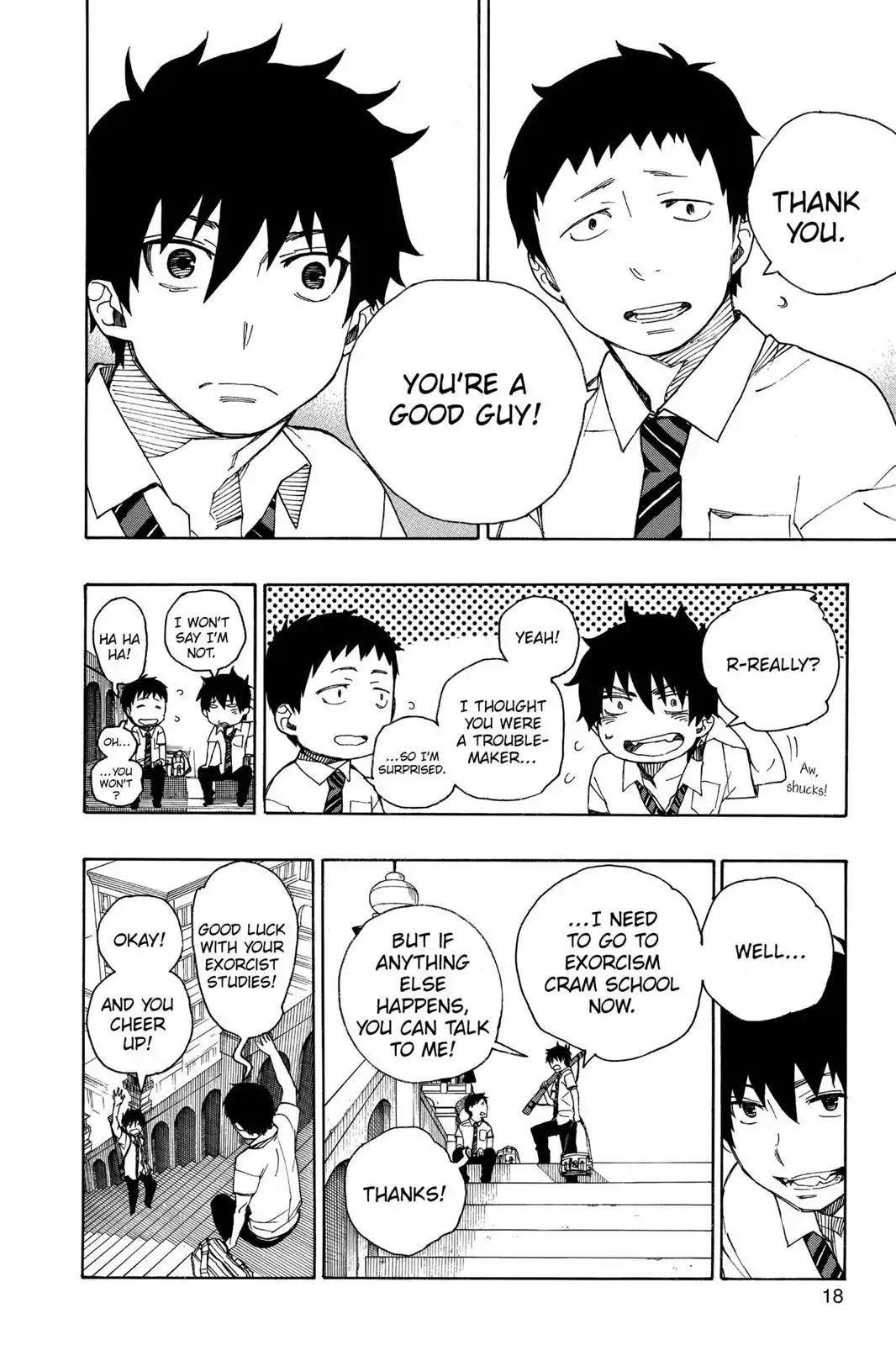 Ao no Exorcist Chapter 38 - Page 19