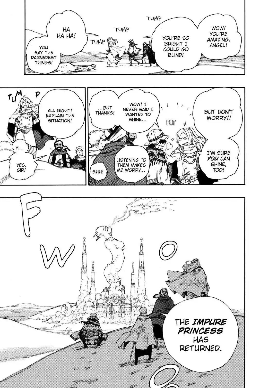 Ao no Exorcist Chapter 38 - Page 22